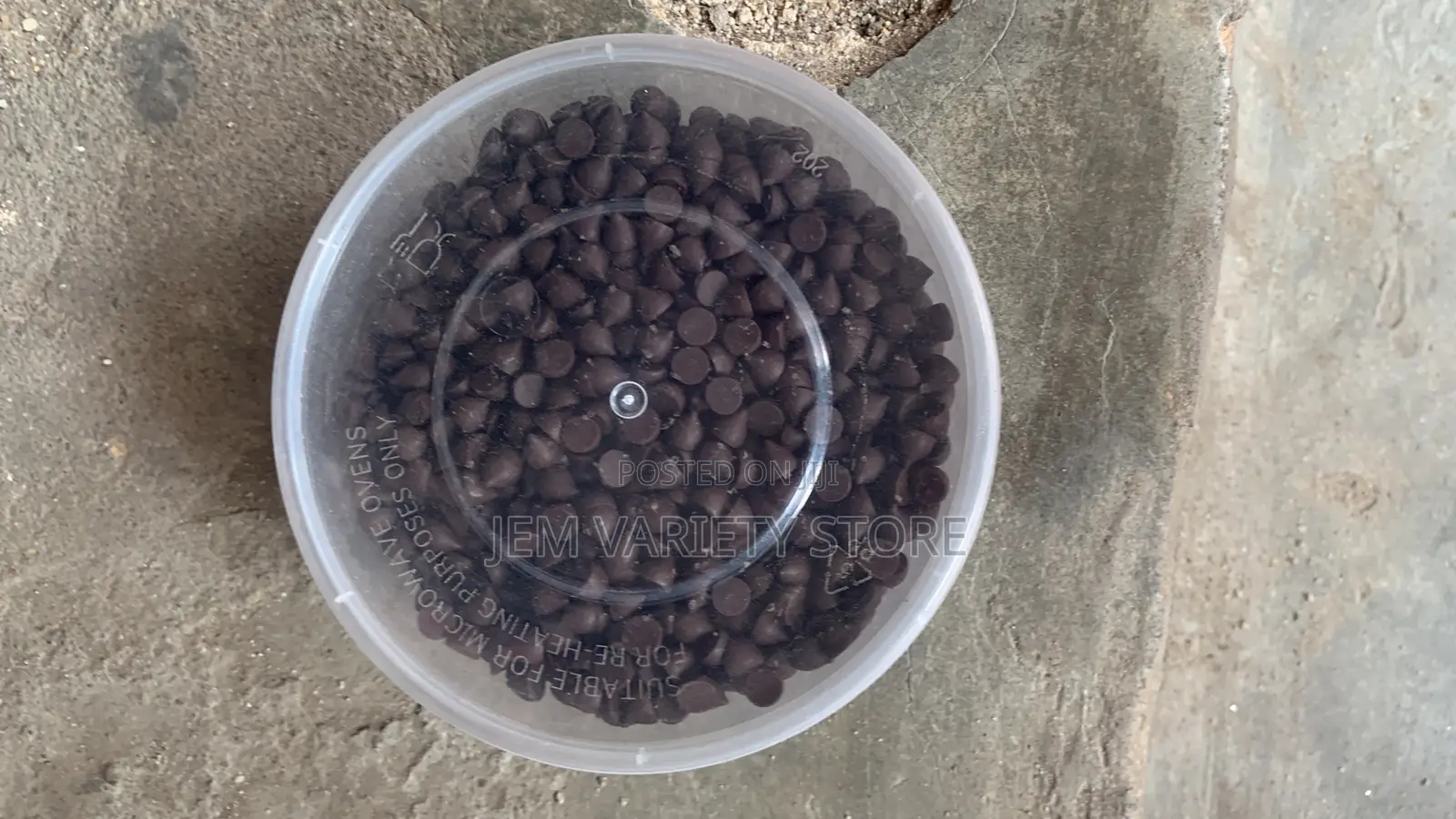 Baking Chocolate Chips.