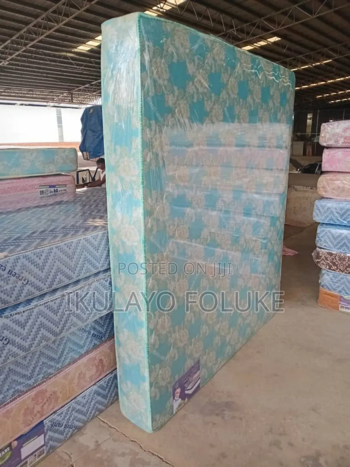 7 by 6 by 8 Semi Orthopedic Mattress.