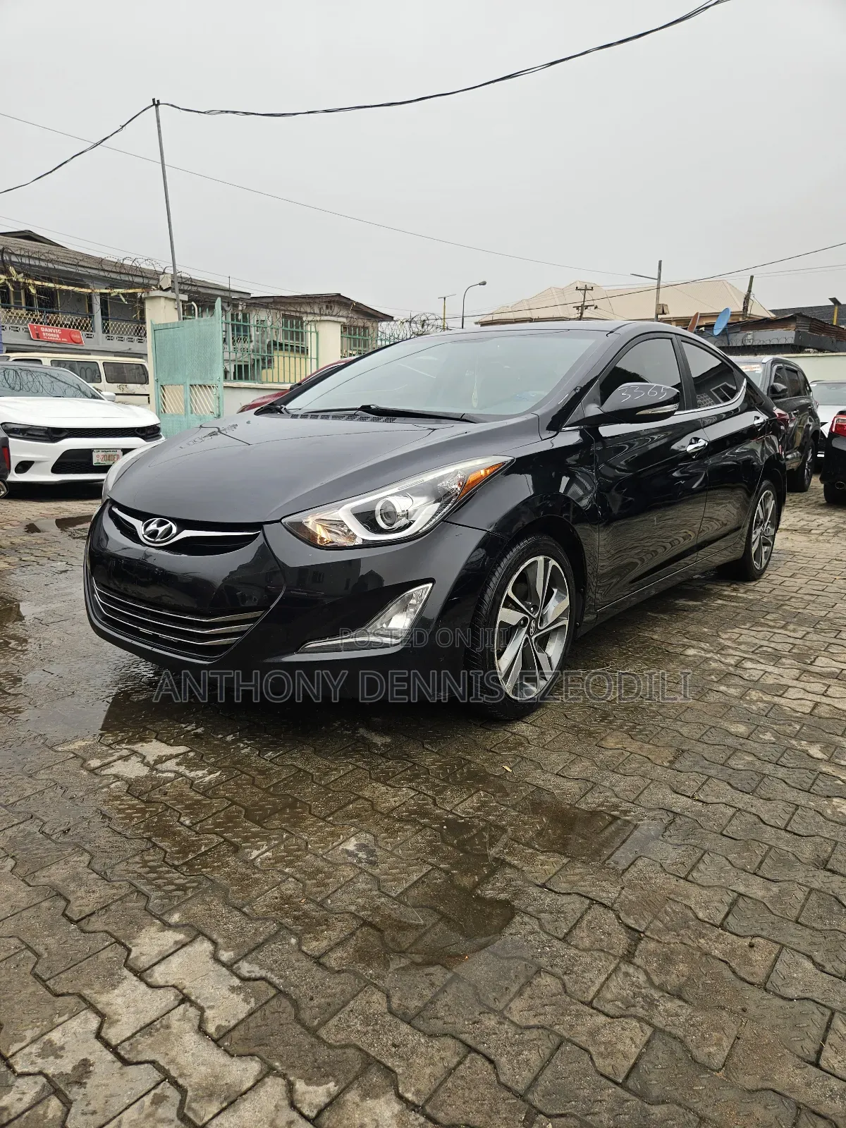 Hyundai Elantra Limited 4dr Sedan (1.8L 4cyl 6A) 2015 Black