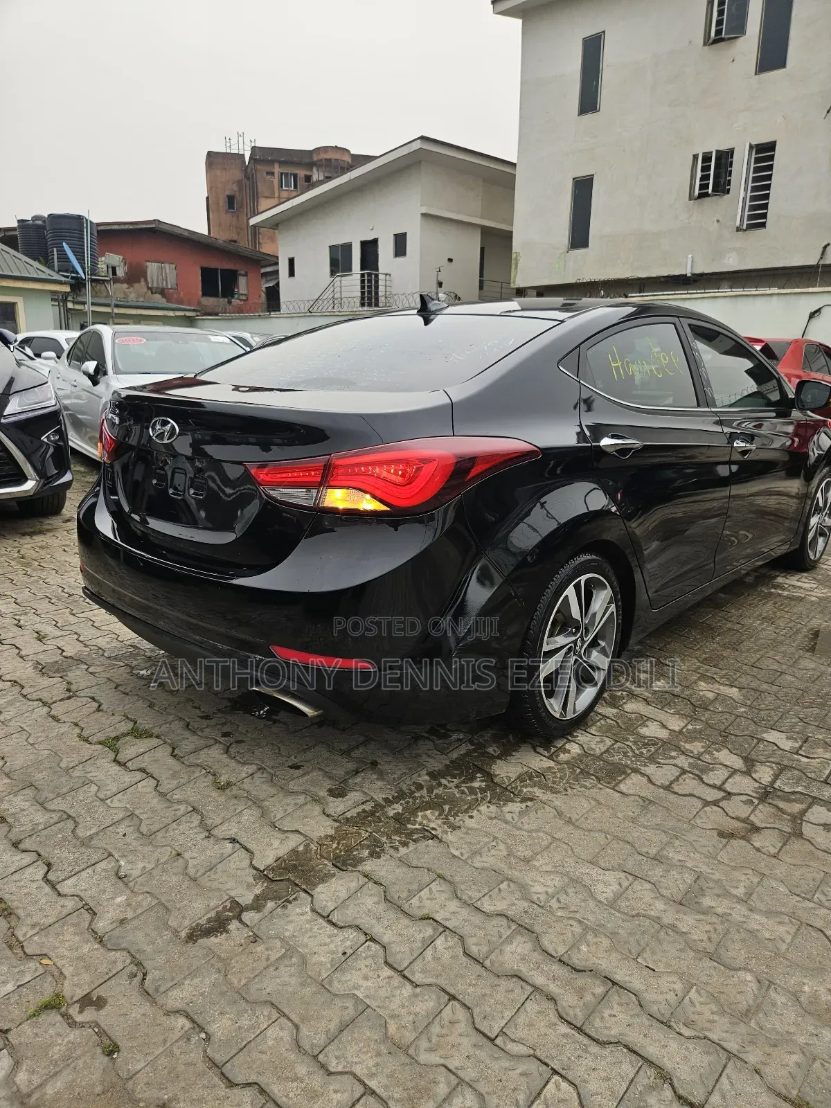 Hyundai Elantra Limited 4dr Sedan (1.8L 4cyl 6A) 2015 Black
