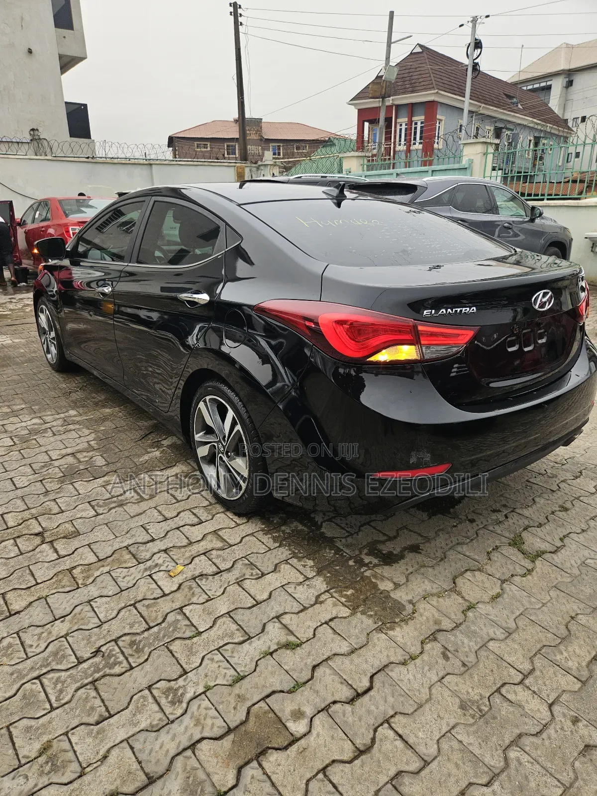 Hyundai Elantra Limited 4dr Sedan (1.8L 4cyl 6A) 2015 Black