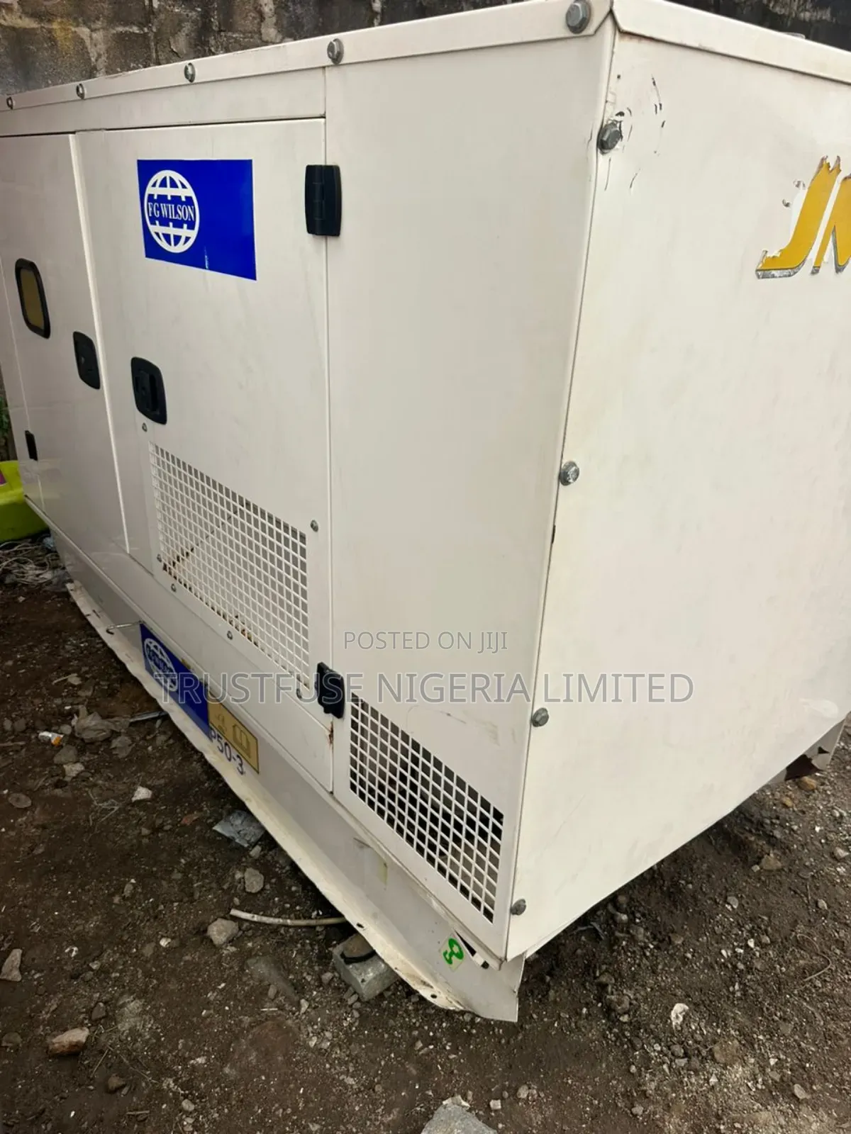 50 Kva Fg Wilson Almost Brand New Soundproof Generator