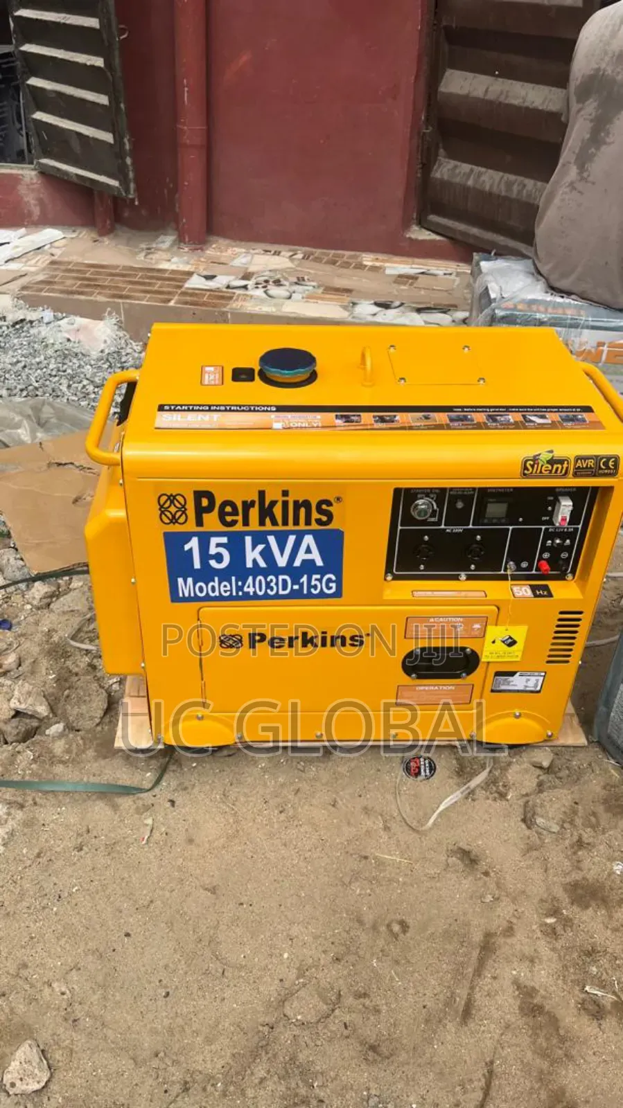 Perkins Soundproof Diesel 15kva