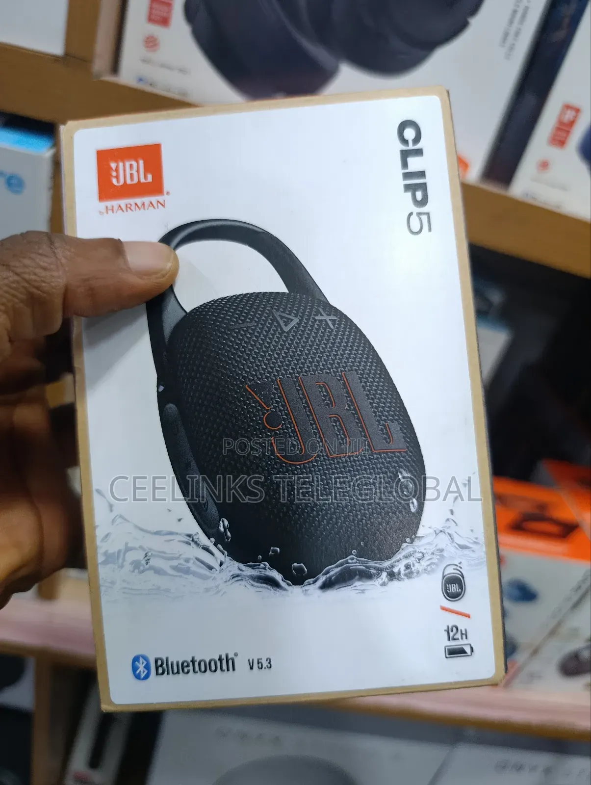 New Jbl Clip 5 Wireless Bluetooth Speaker