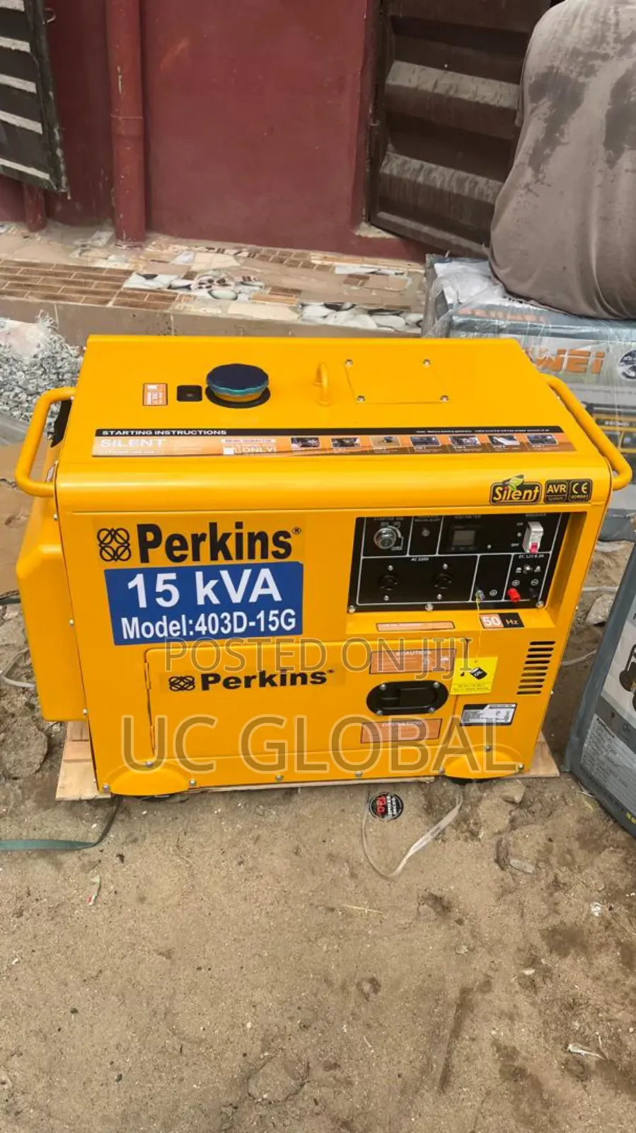 Perkins 15kva Diesel Soundproof