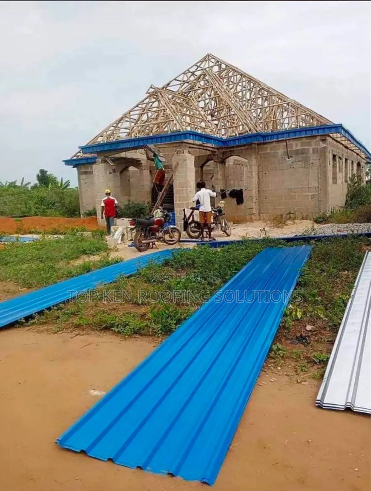 Company Price: Oven Baked Aluminium Roofing Sheet