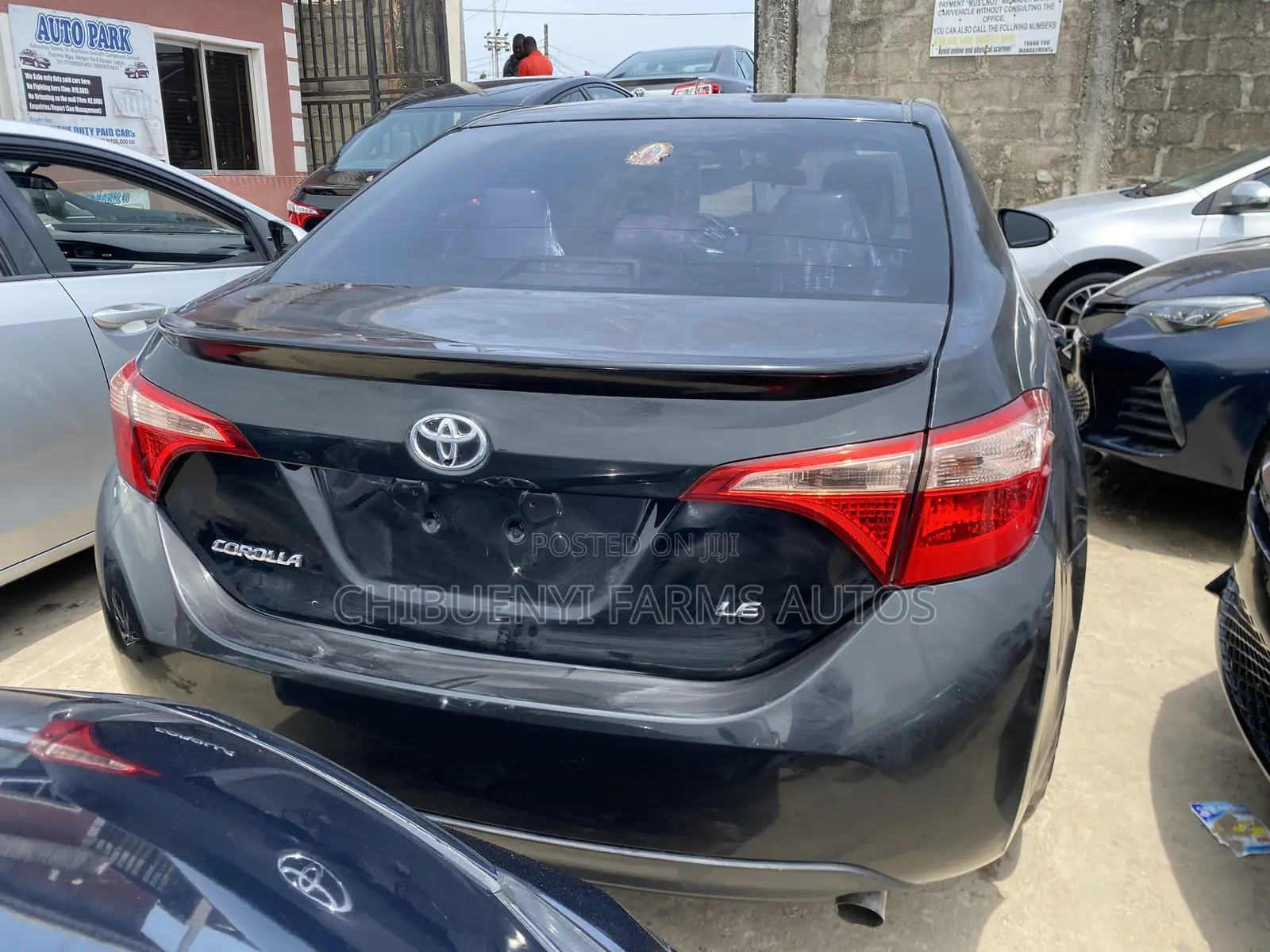 Toyota Corolla LE (1.8L 4cyl 2A) 2018 Black