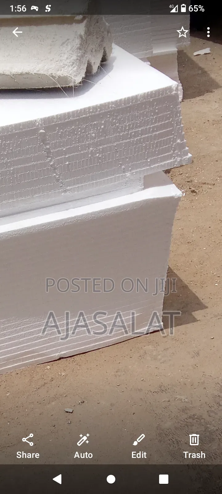Polystyrene Parapet Board