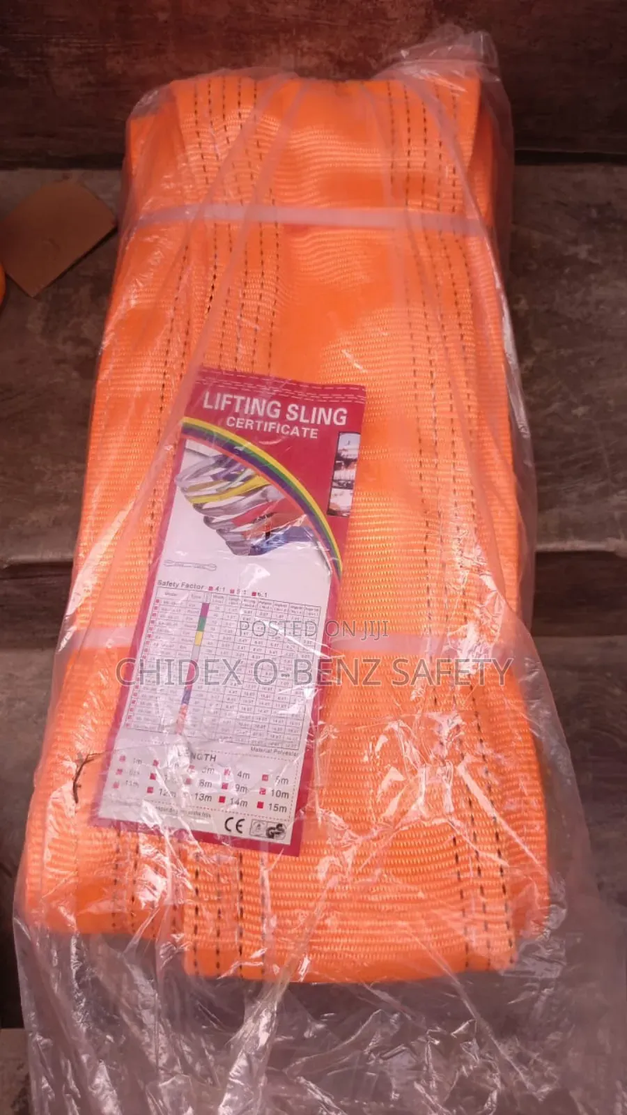 10t By 6m Heavy Duty Lifting Sling