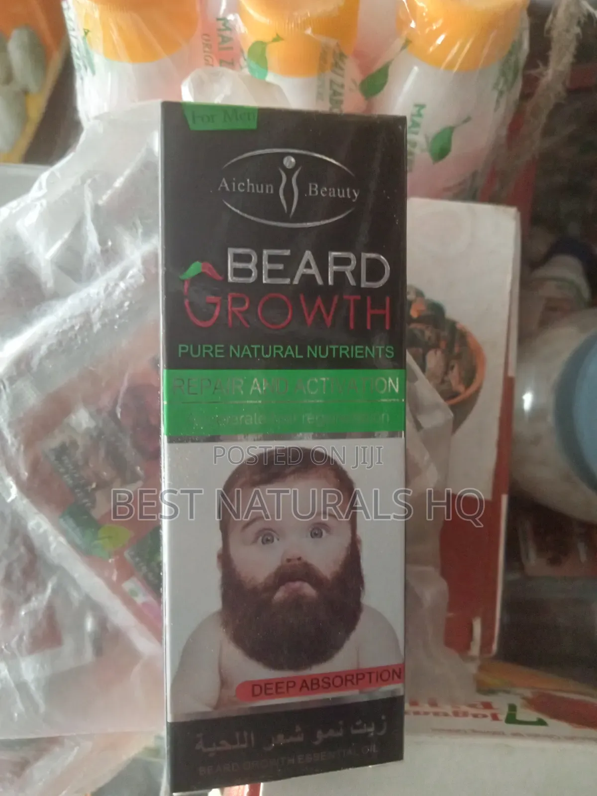 Beard Growth Oil for Men