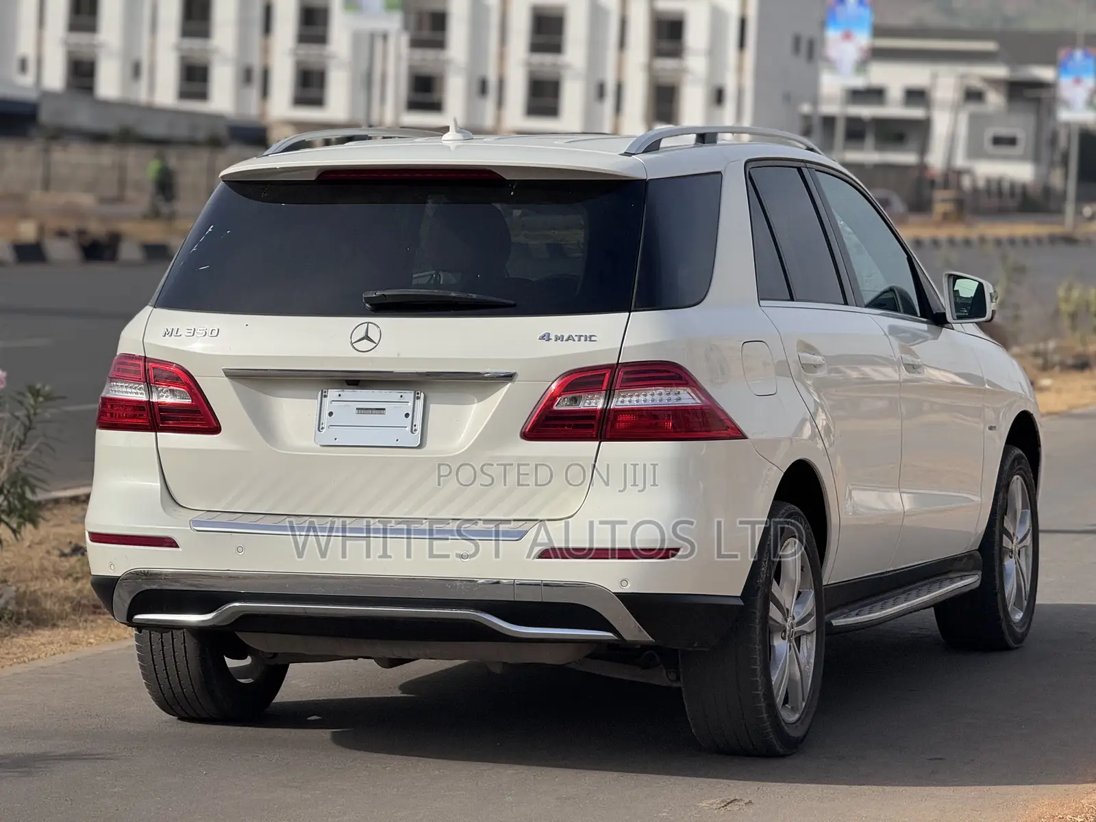 Mercedes-Benz M Class ML 350 4Matic 2012 White