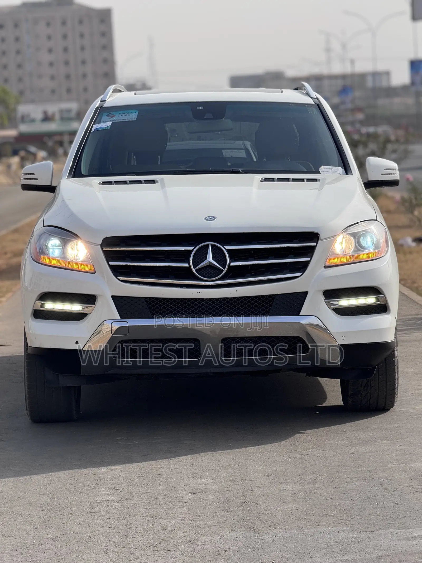 Mercedes-Benz M Class ML 350 4Matic 2012 White