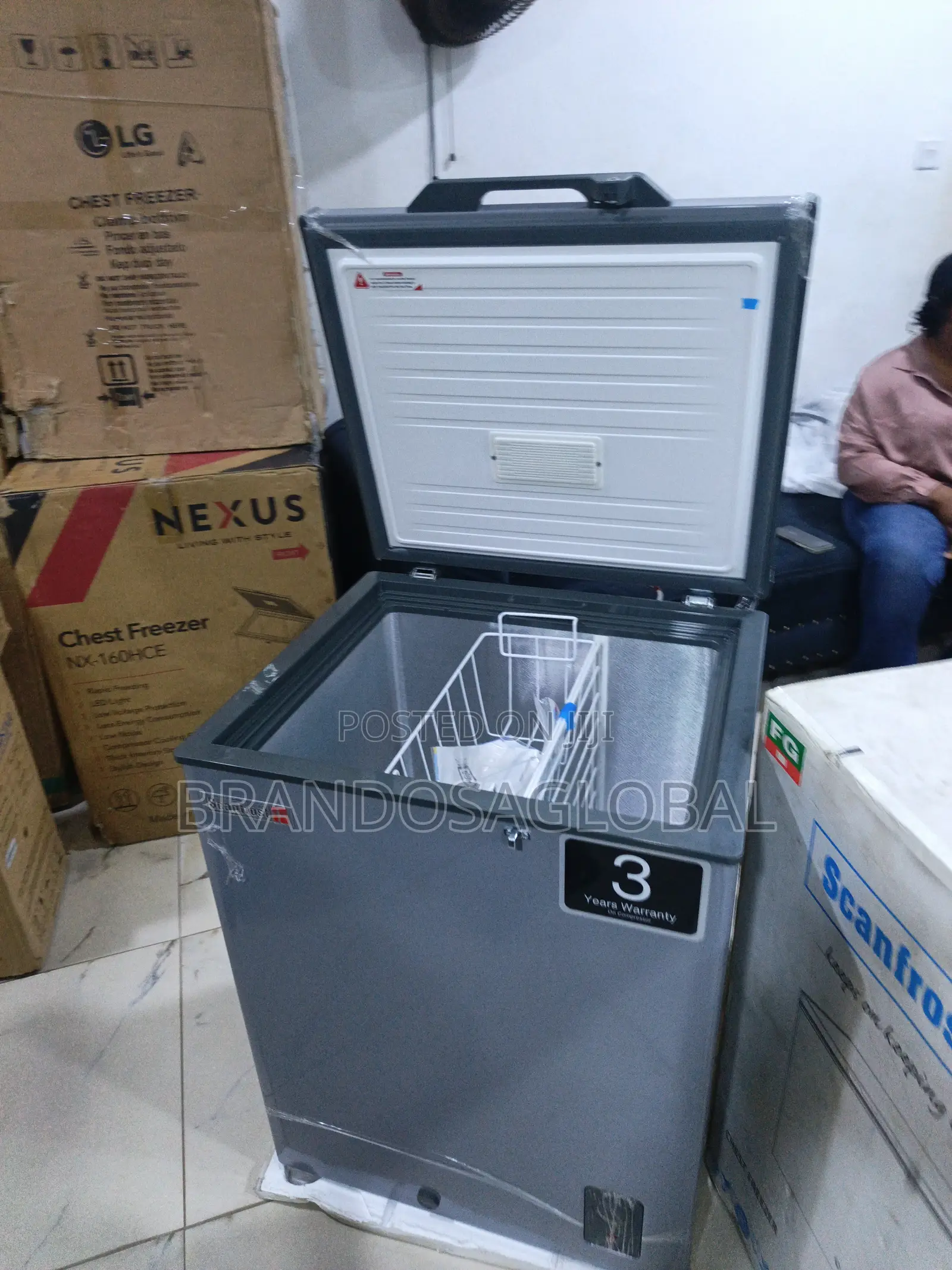 Scanfrost 134l Chest Freezer Sfl151 – Powerful Compact Chest Freezer