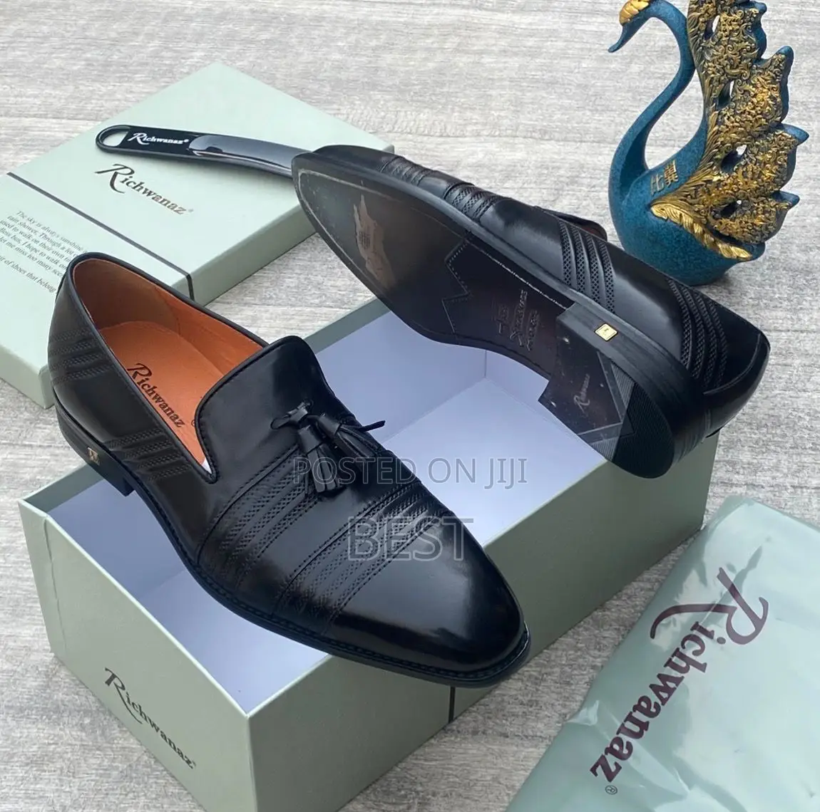 Italian Men’S Corporate Luxury Shoe Richwanaz Collections