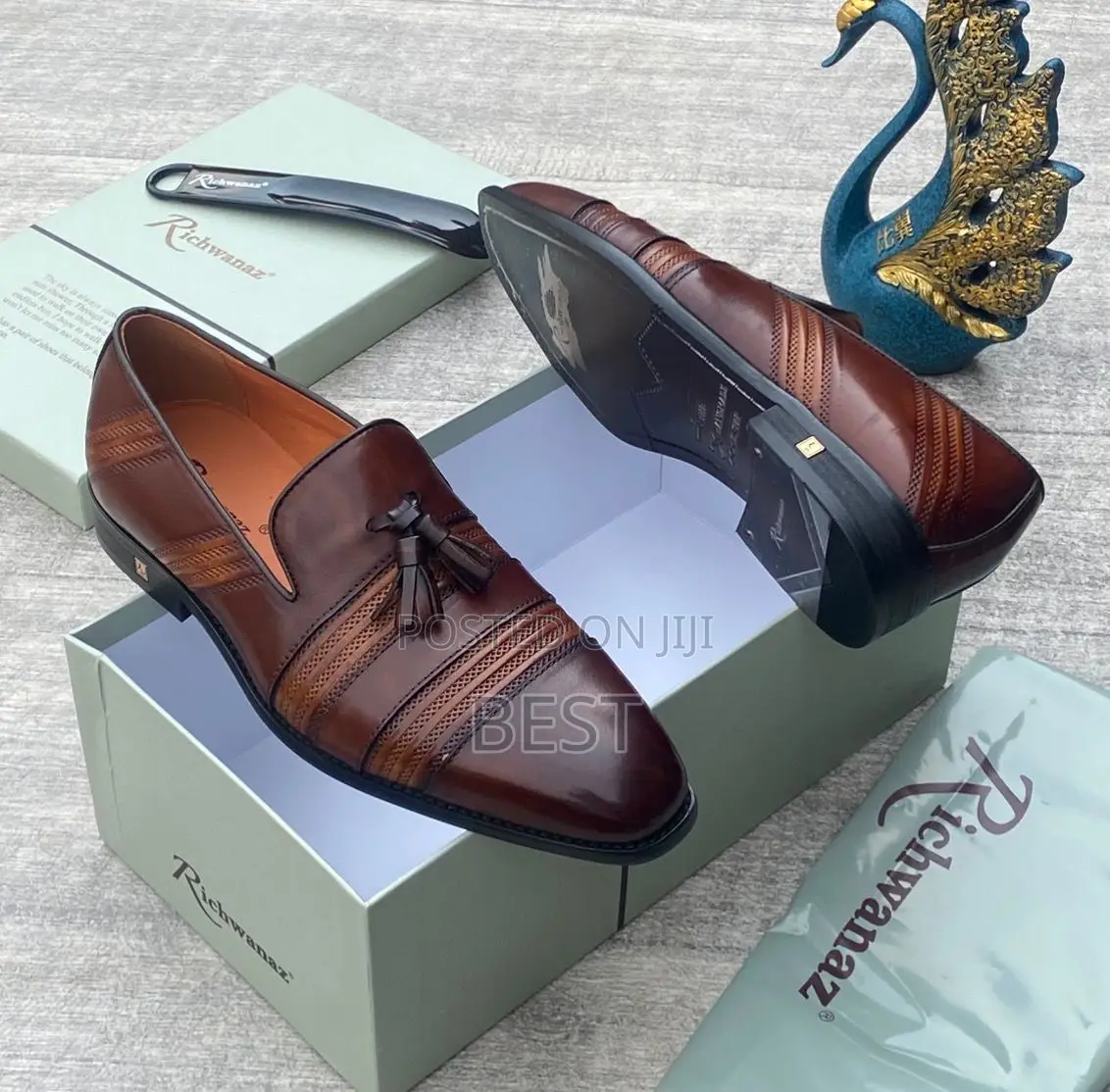 Italian Men’S Corporate Luxury Shoe Richwanaz Collections