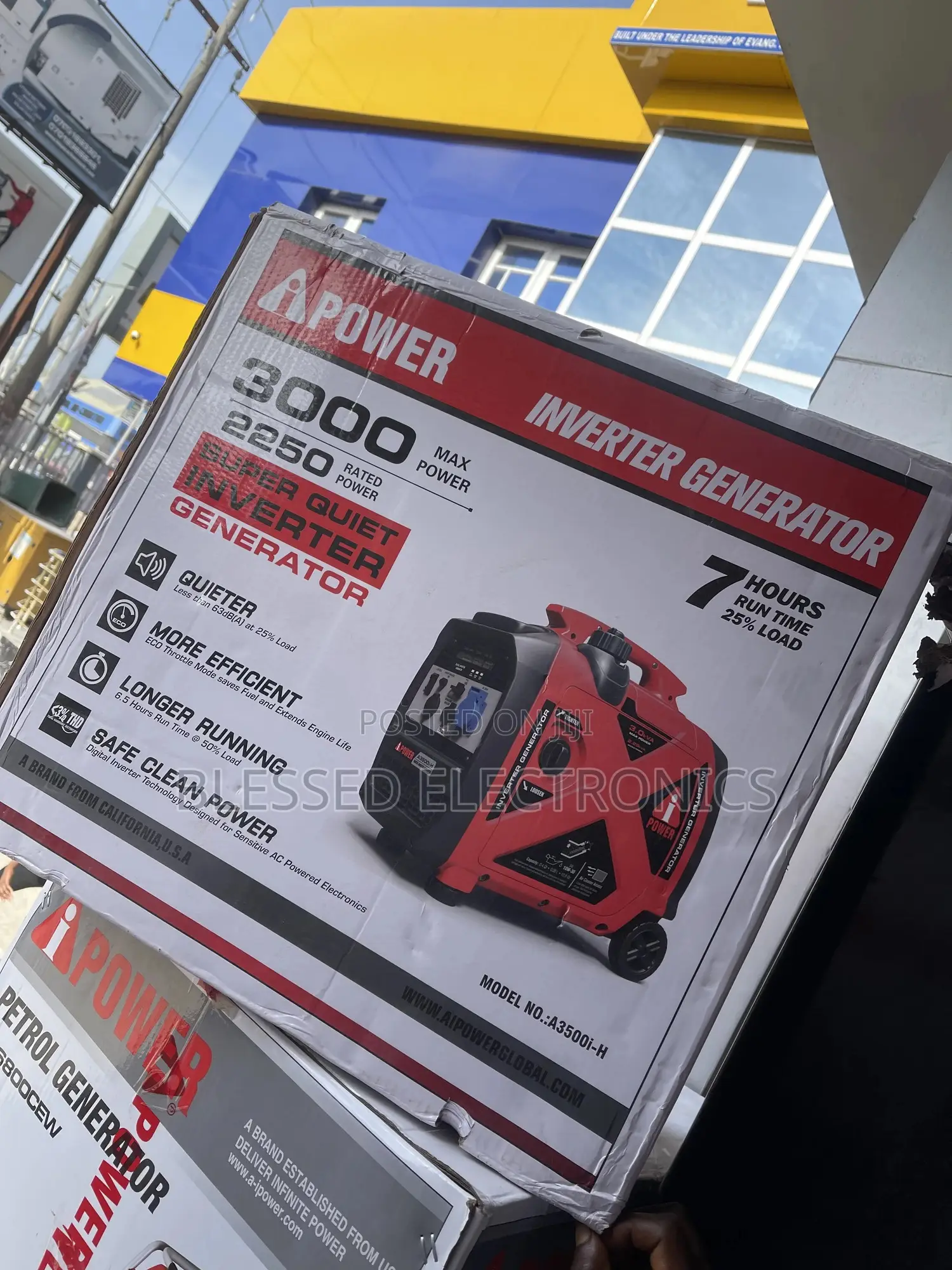 Ipower Inverter Generator 4kva 100% Original One Warranty