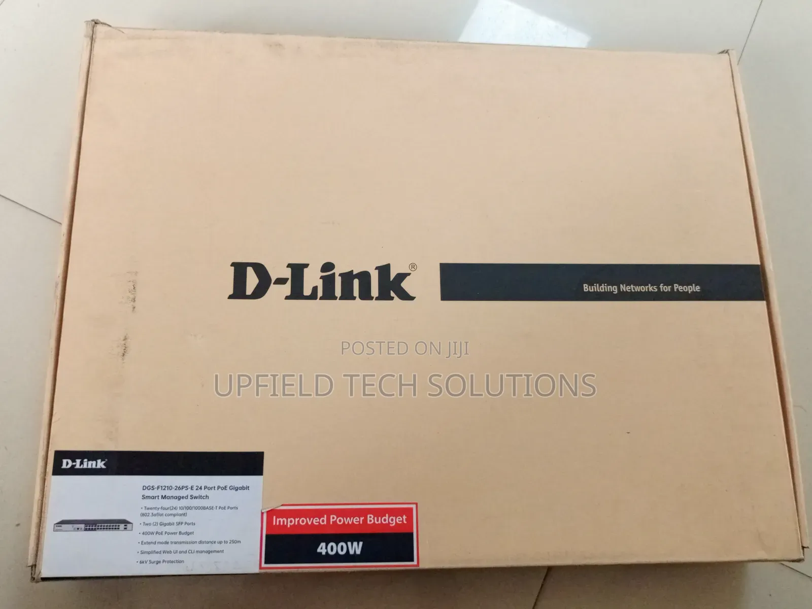 D-Link 24-Port Gigabit Poe Switch