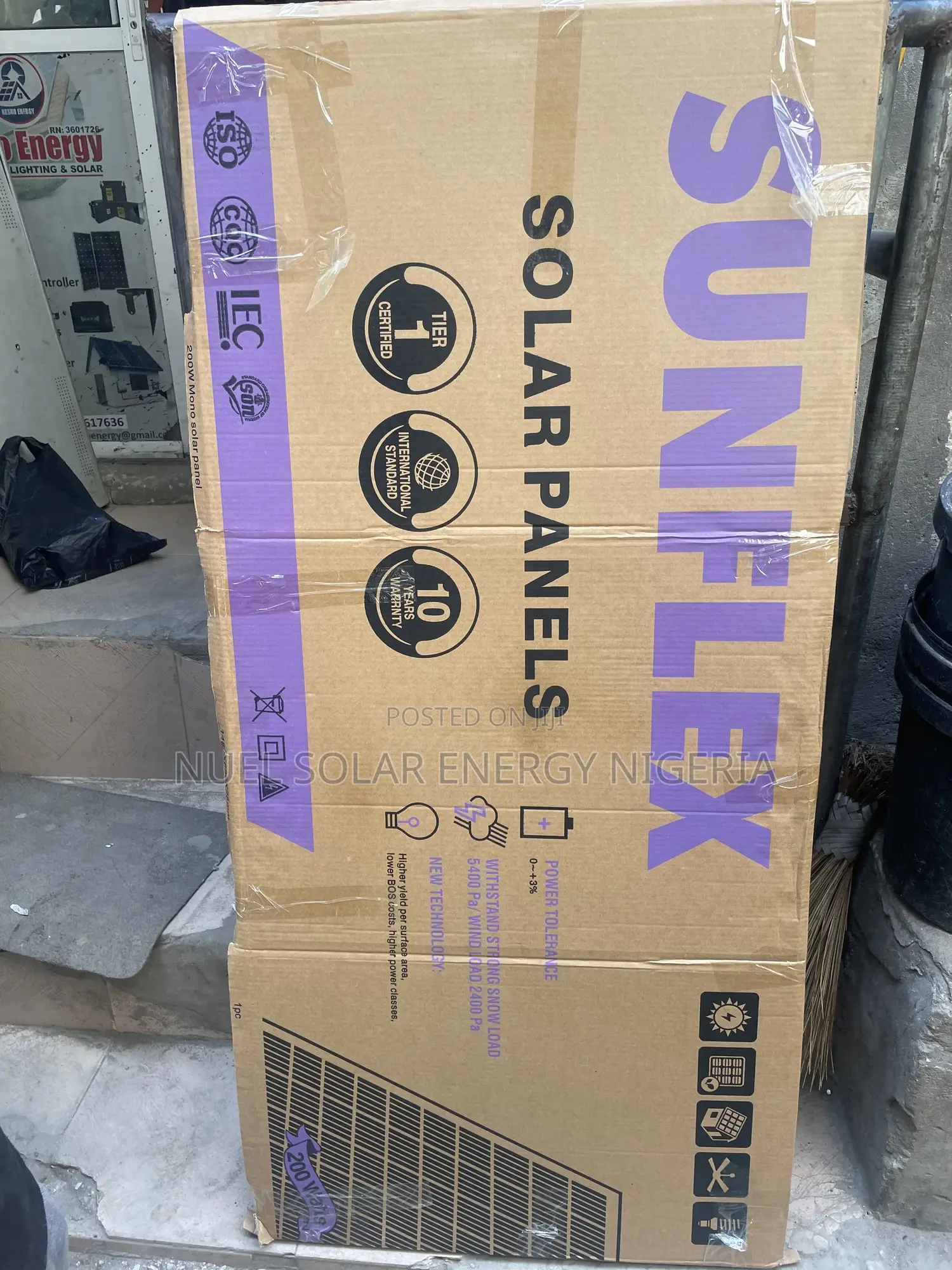 200w Sunflex Solar Panel