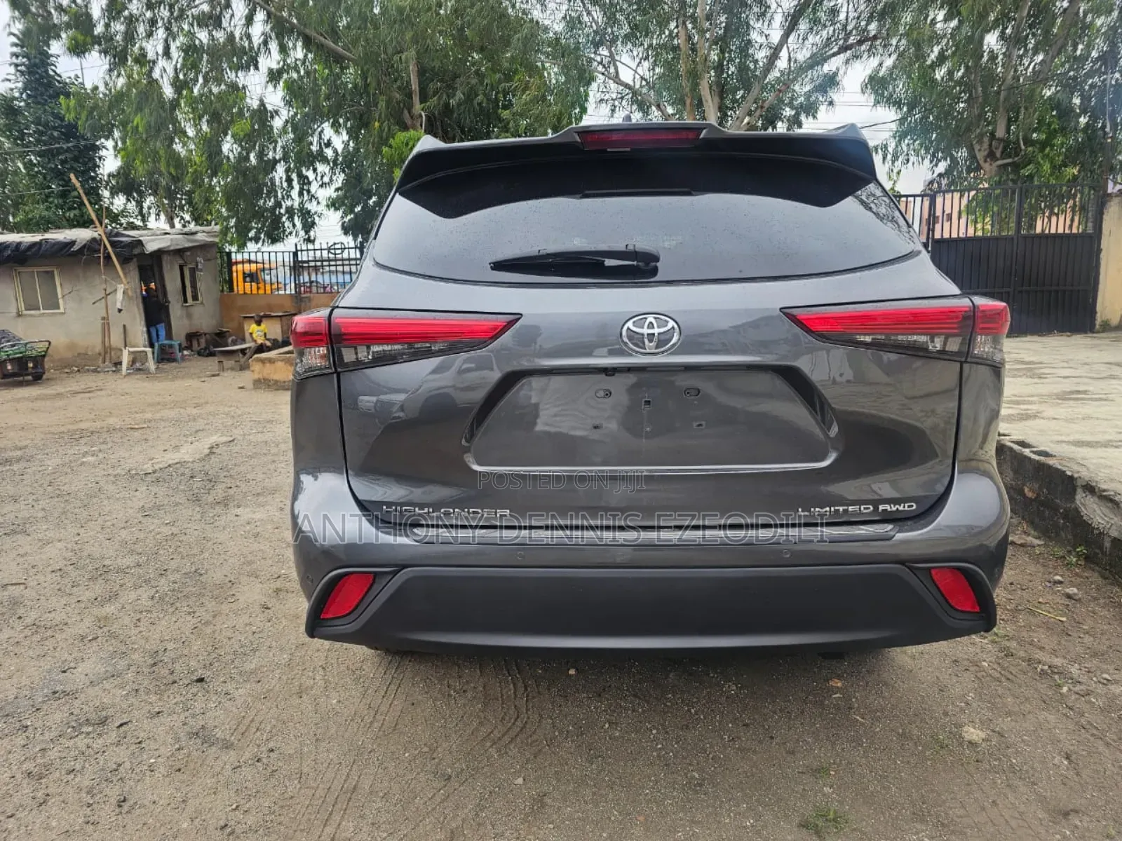 Toyota Highlander Limited AWD 2020 Gray