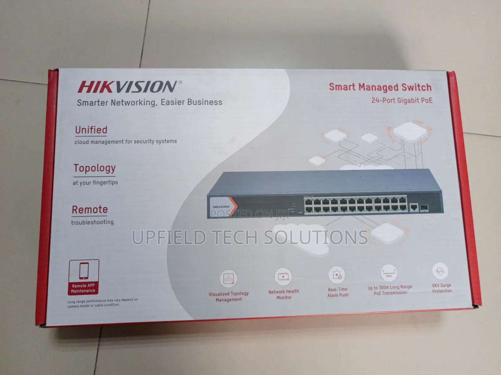 24-Port Smart Managed Gigabit Poe Switch