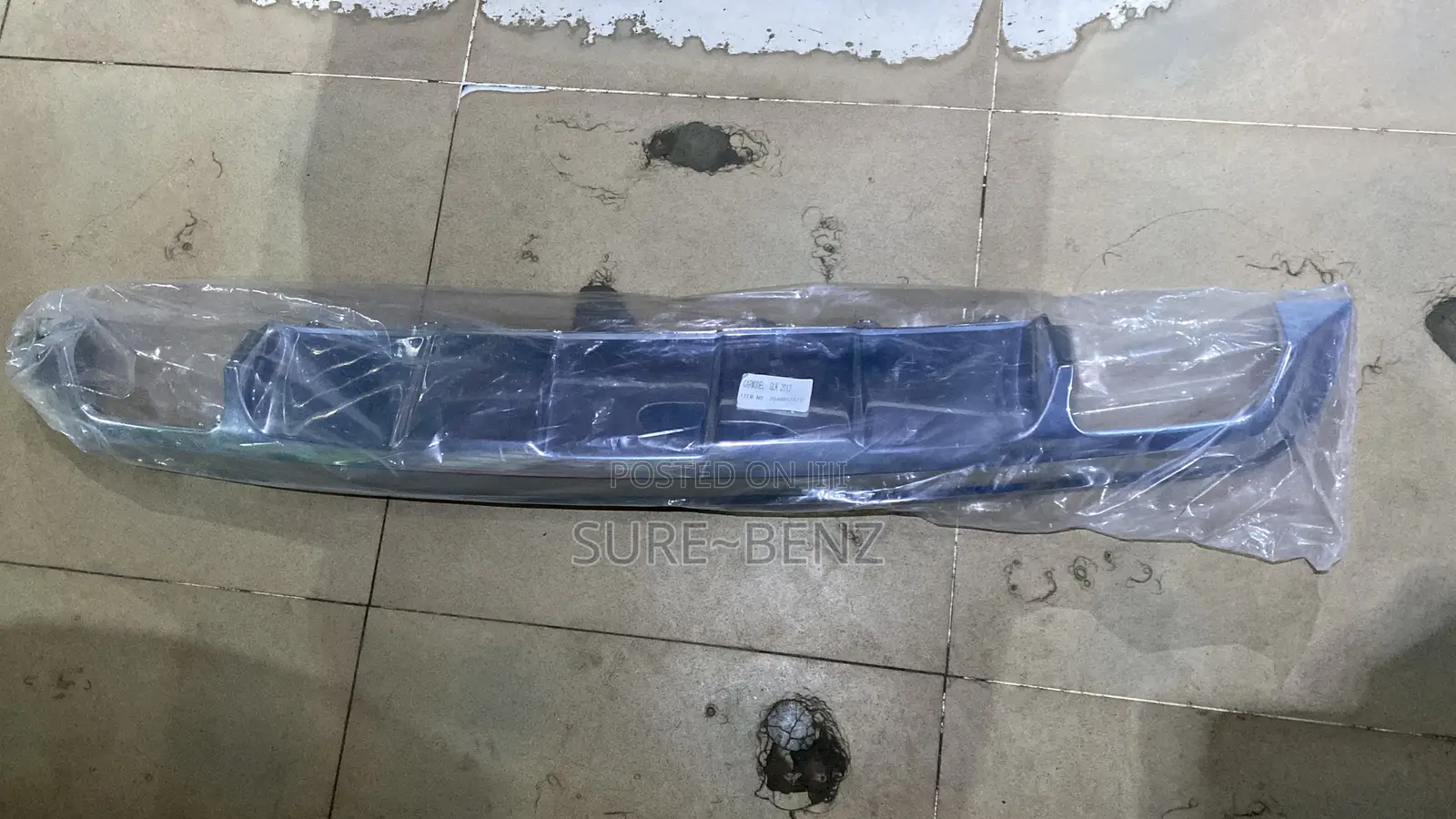 Mercedes Benz Back Bumper Chrome GLK 2013