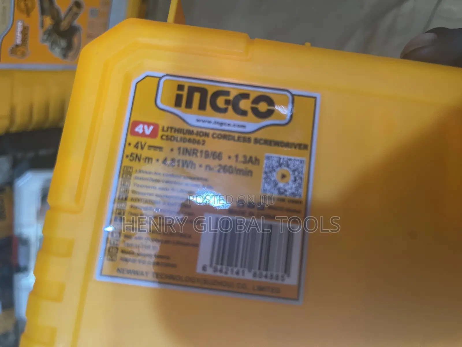 4v Ingco Cordless Screwdriver Machine