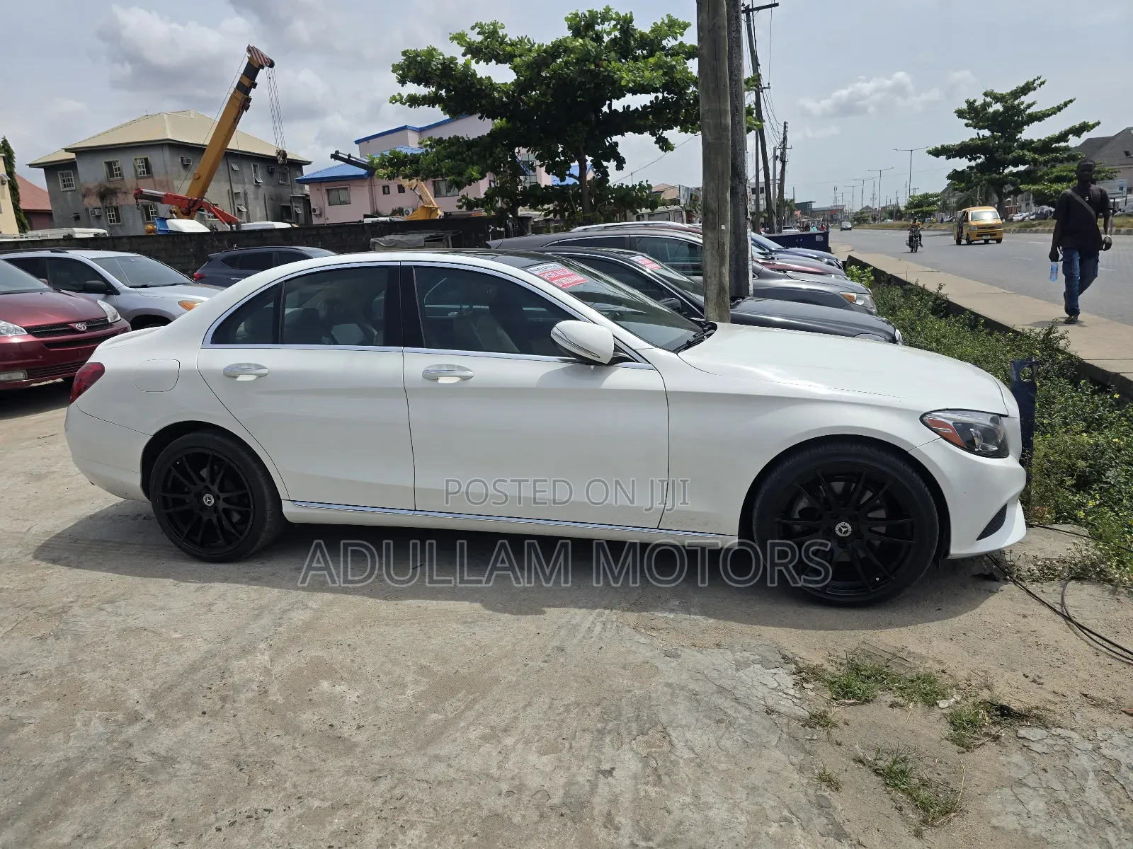 Mercedes-Benz C300 Base AWD 4Matic Sedan (2.0L 4cyl 7A) 2015 White
