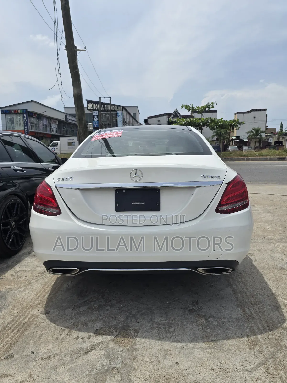Mercedes-Benz C300 Base AWD 4Matic Sedan (2.0L 4cyl 7A) 2015 White