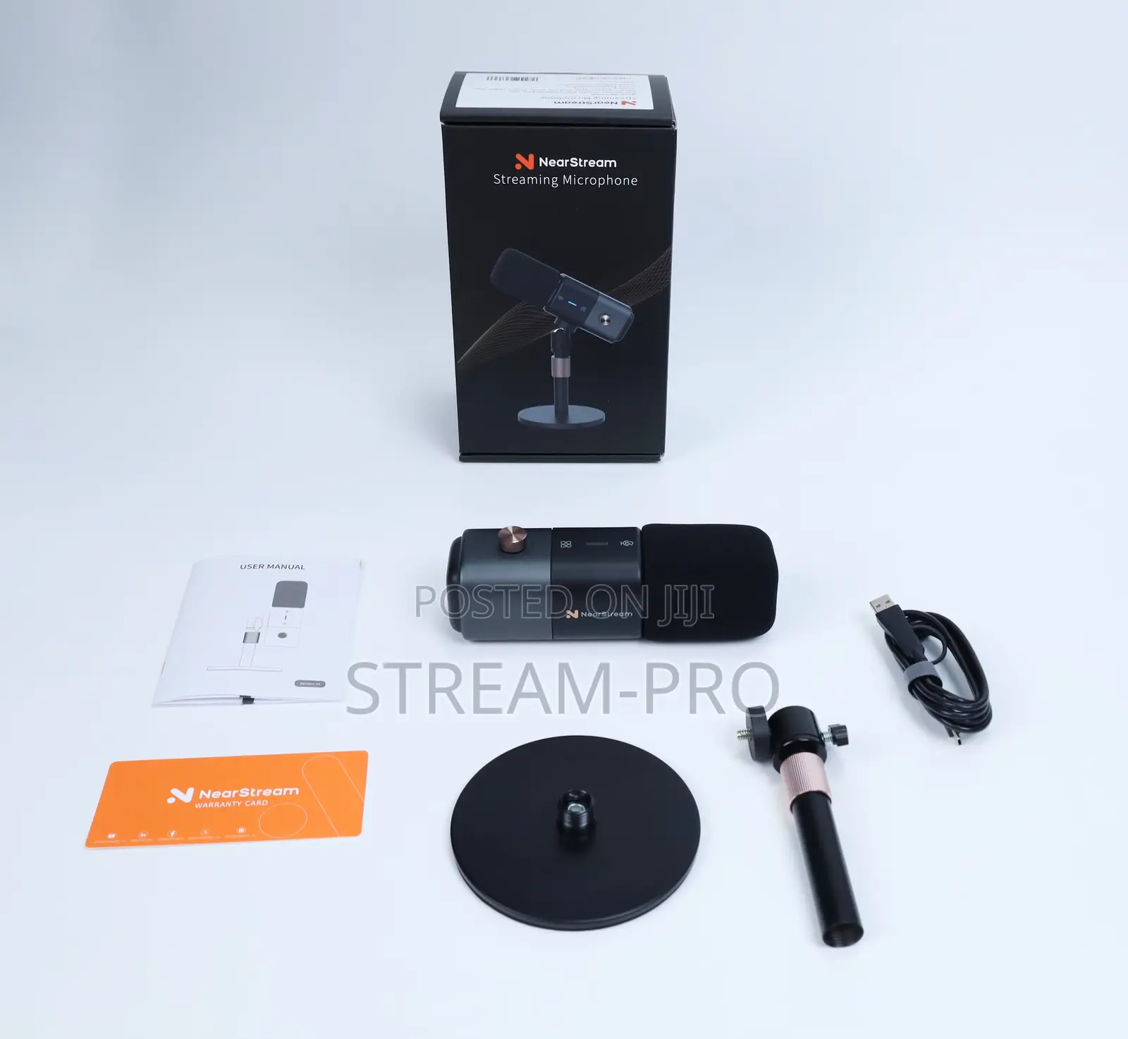 Nearstream Am15x Dynamic Xlr/Usb Microphone With Desktop Stand