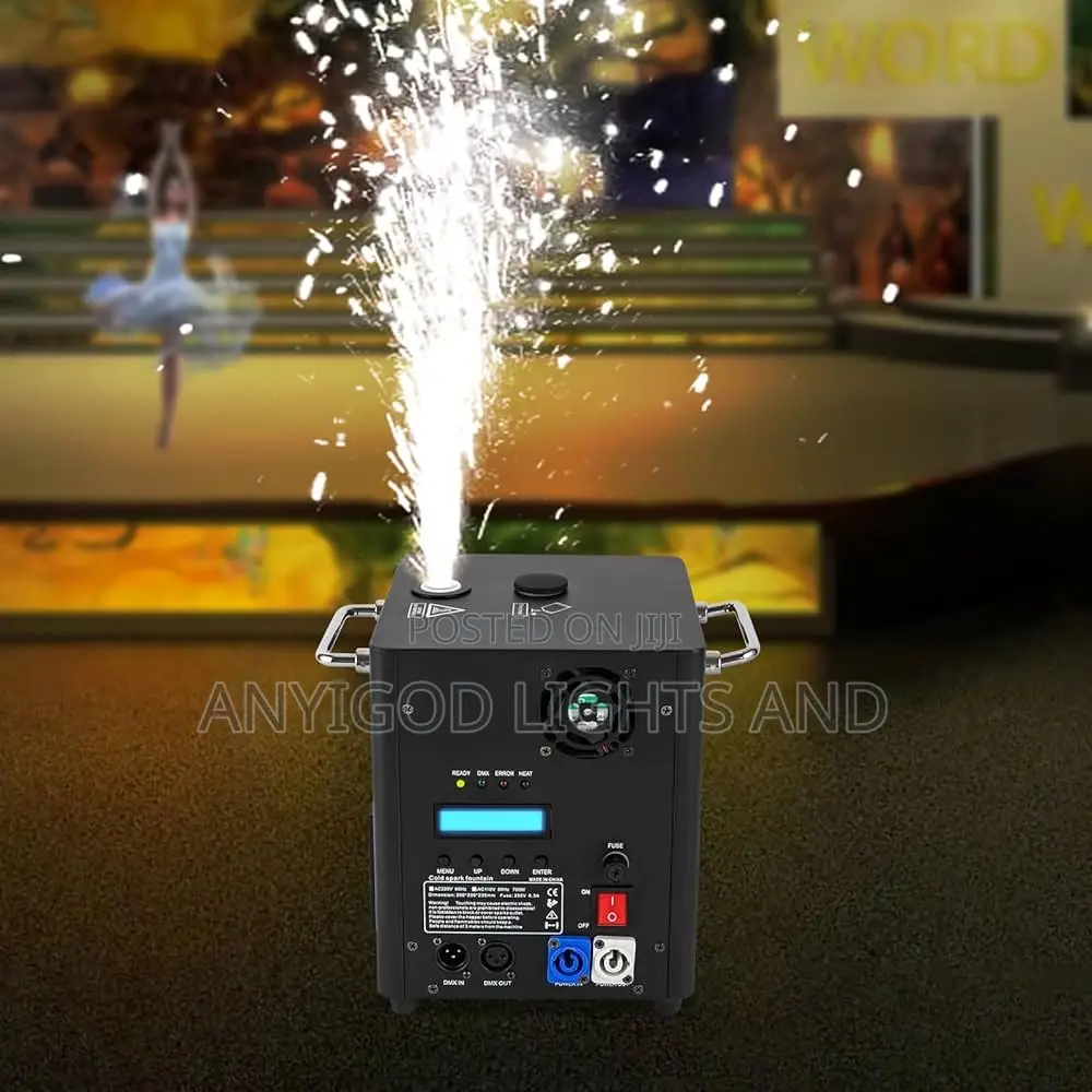 Cold Spark DMX 700w Spark Machine For, Stage, Bar, Party, Club