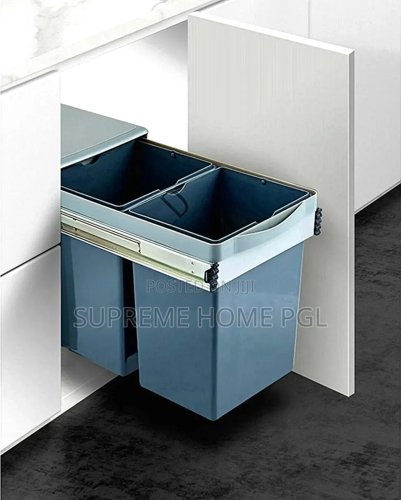 Kitchen Cabinet Double Dustbin