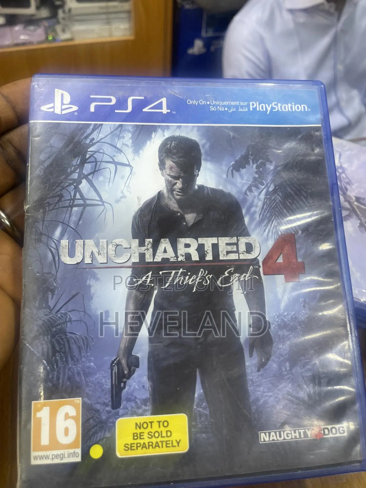 Clean Uncharted 4 : The Thief End (Ps4)