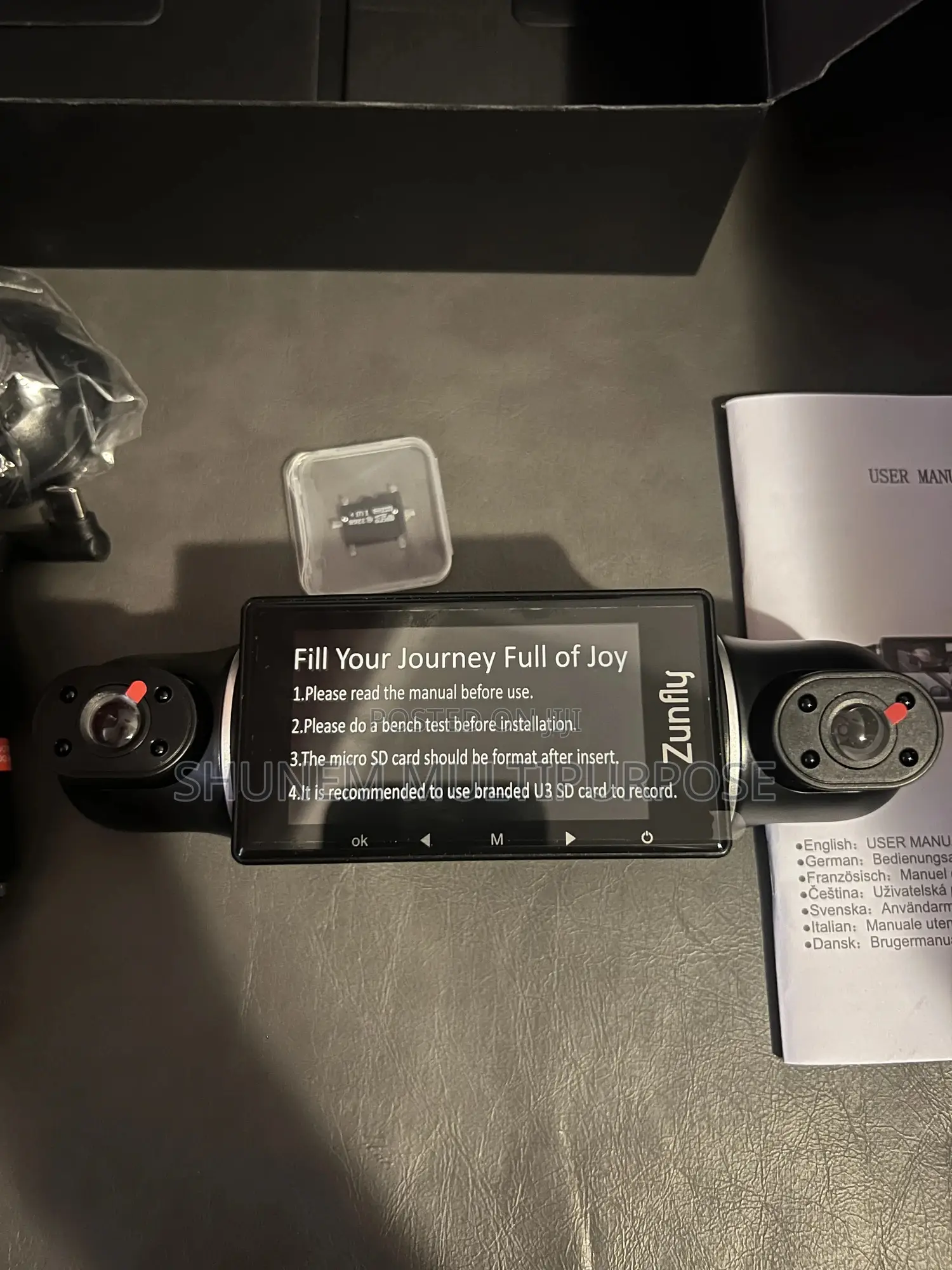 4 Cameras Car Dash Cam