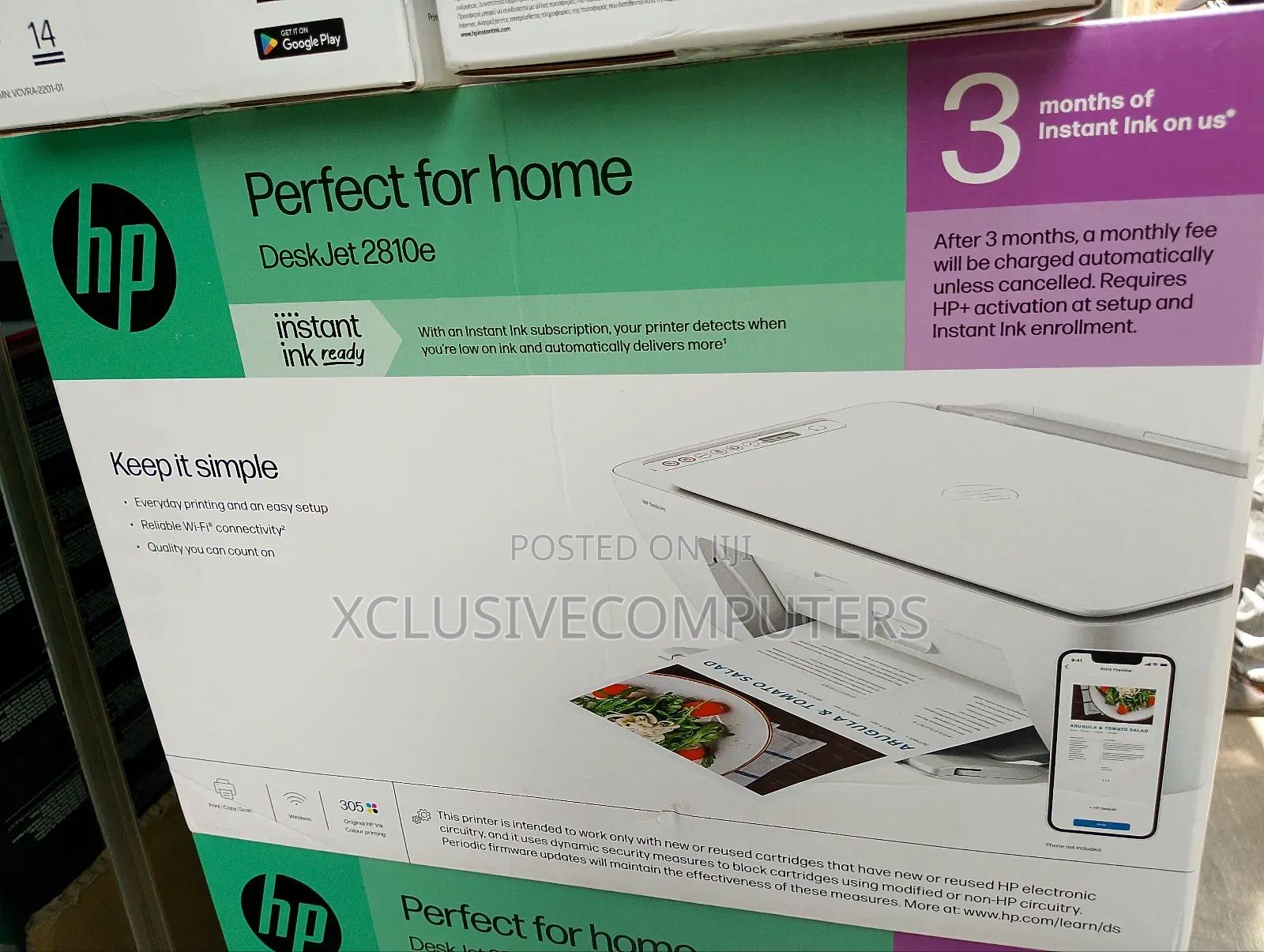 HP Deskjet 2810e All-in-One Printer