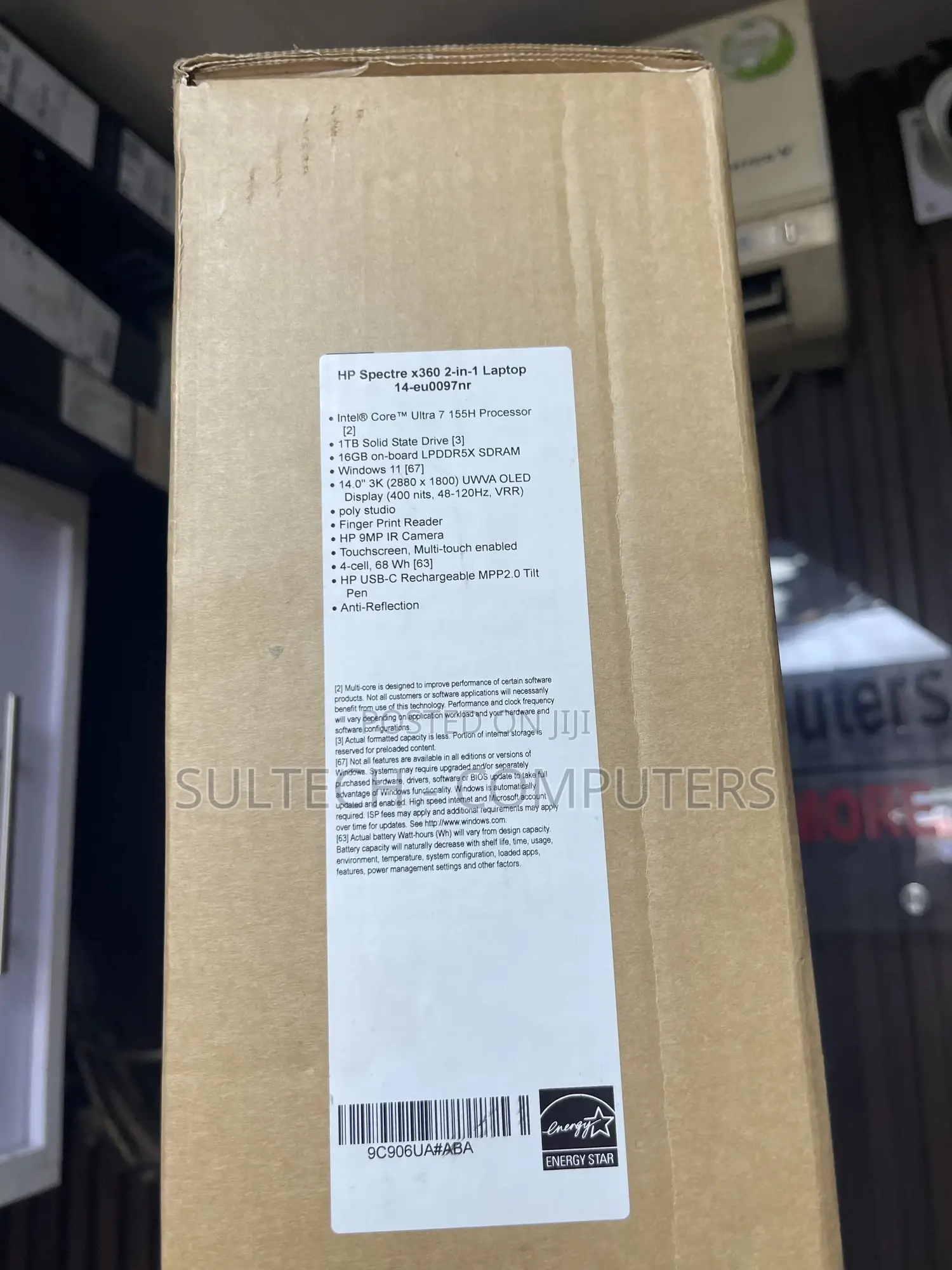 New Laptop HP Spectre X360 16GB Intel SSD 1T