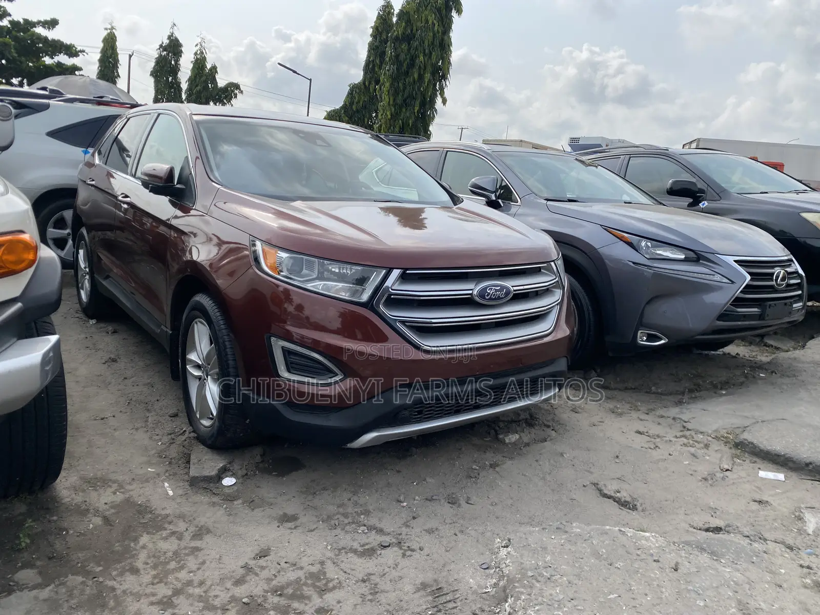 Ford Edge SEL 4dr FWD (2.0L 4cyl 6A) 2016 Brown