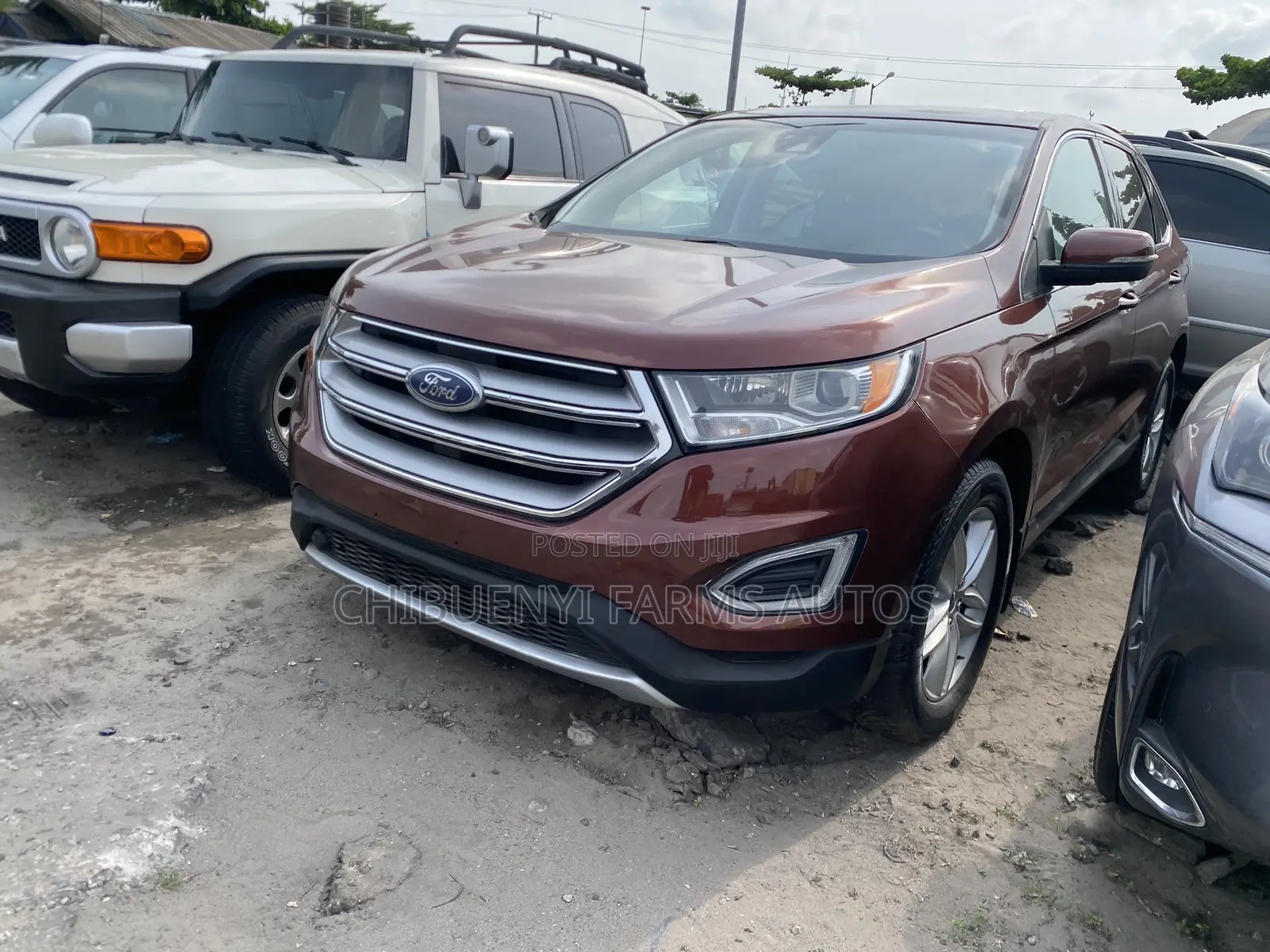 Ford Edge SEL 4dr FWD (2.0L 4cyl 6A) 2016 Brown