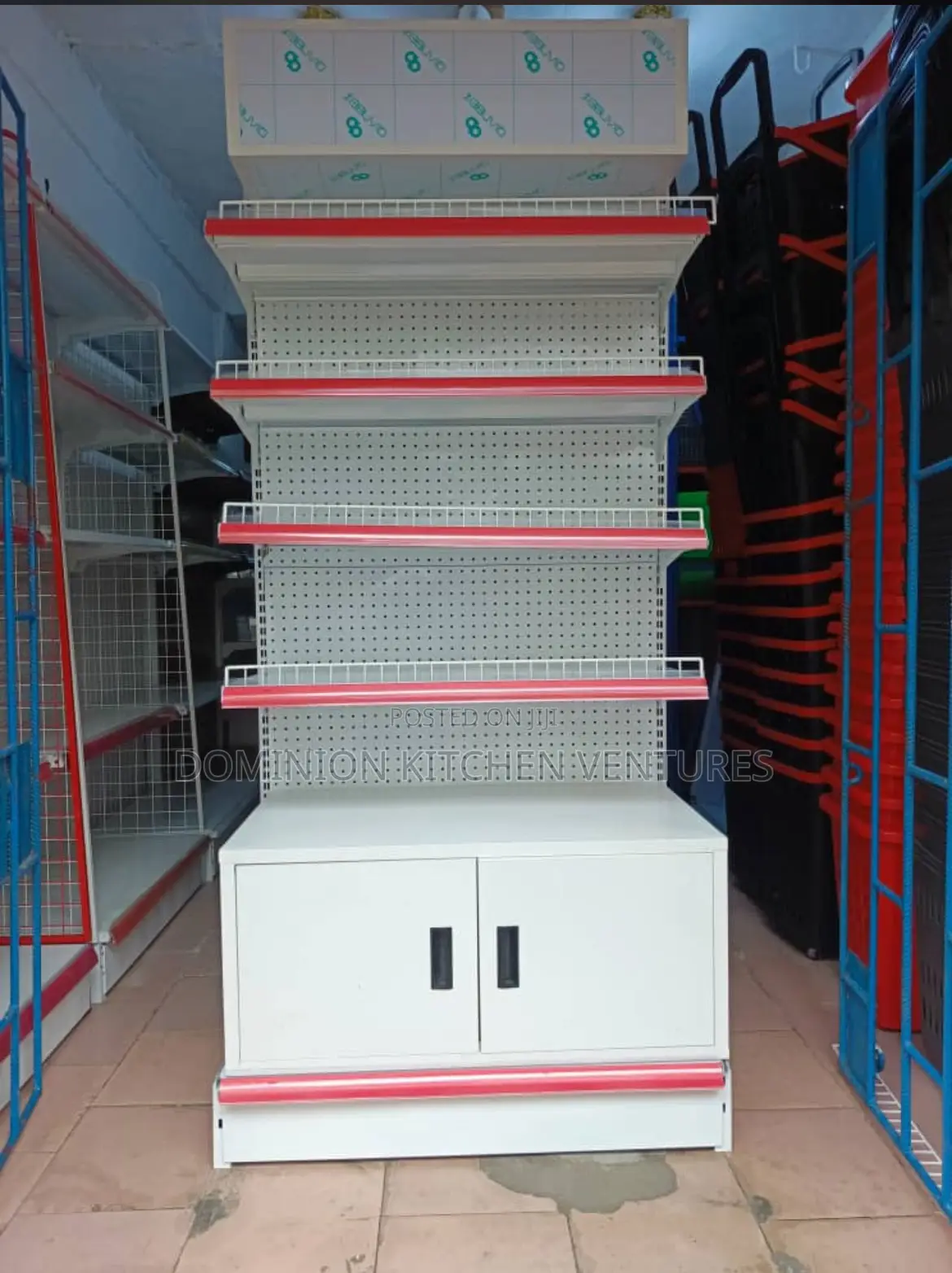 Supermarket Shelves Double