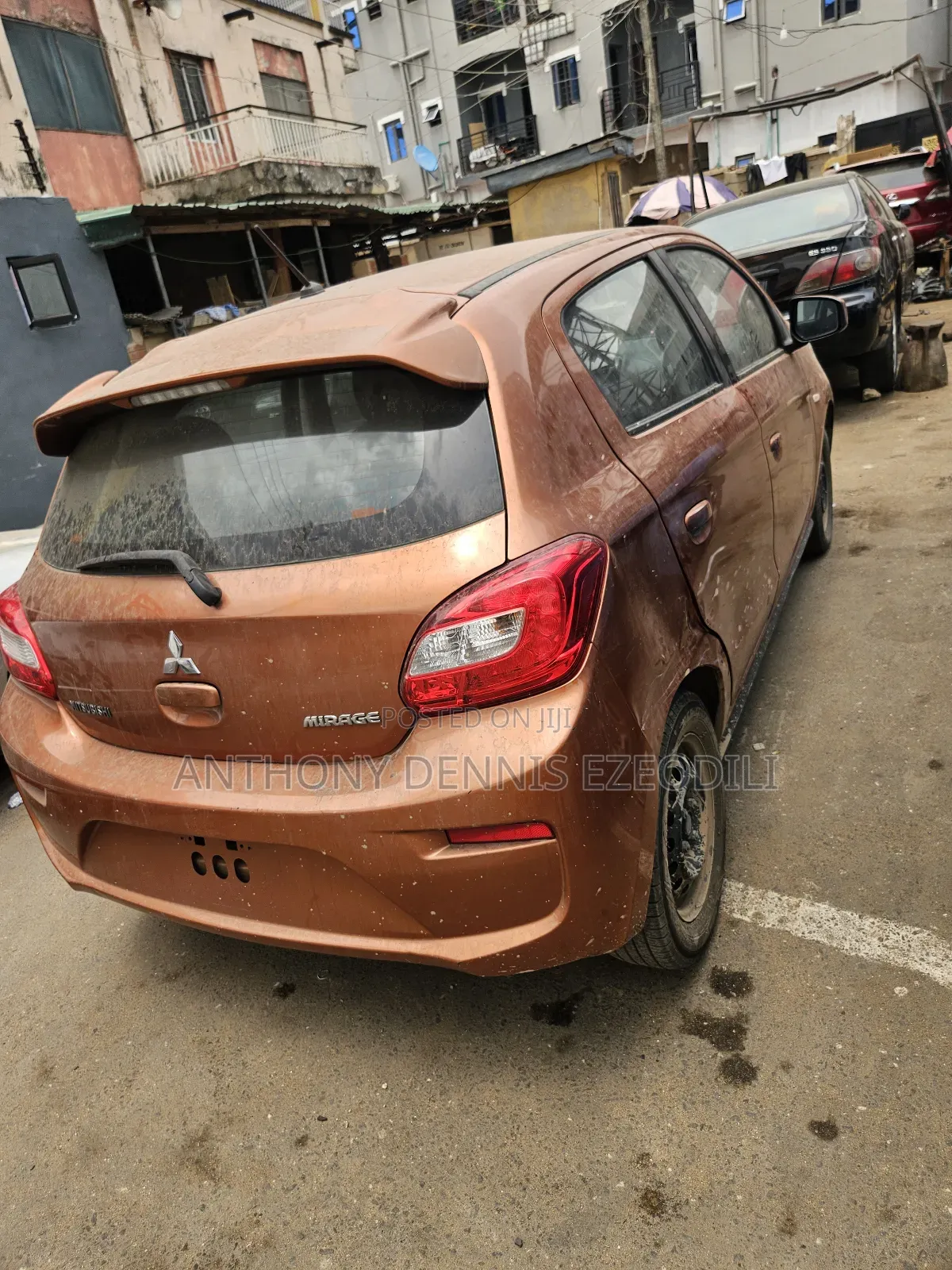 Mitsubishi Mirage 2017 Gold