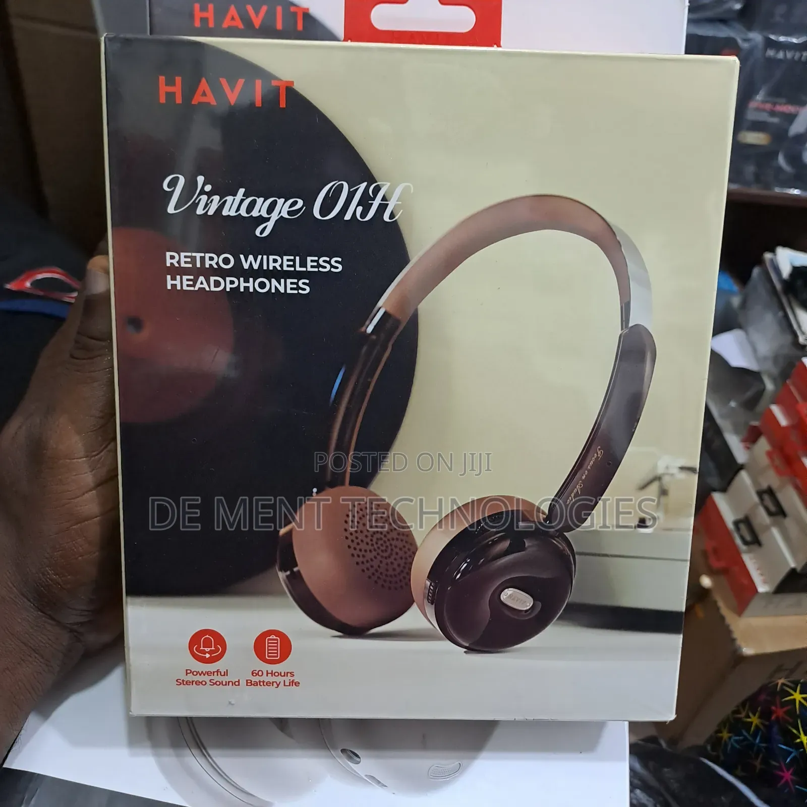 Havit Vintage O1h Retro Wireless Headphone