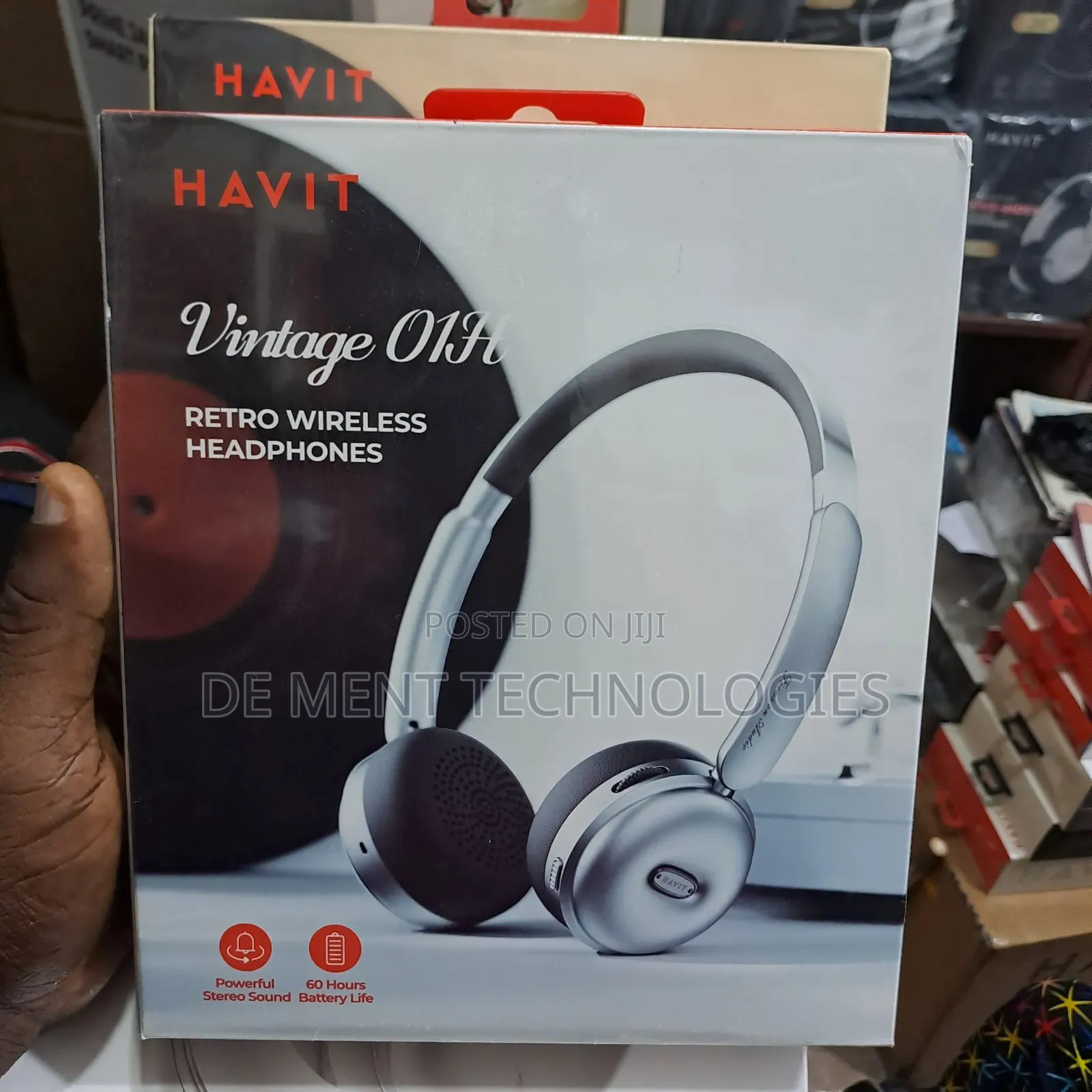 Havit Vintage O1h Retro Wireless Headphone