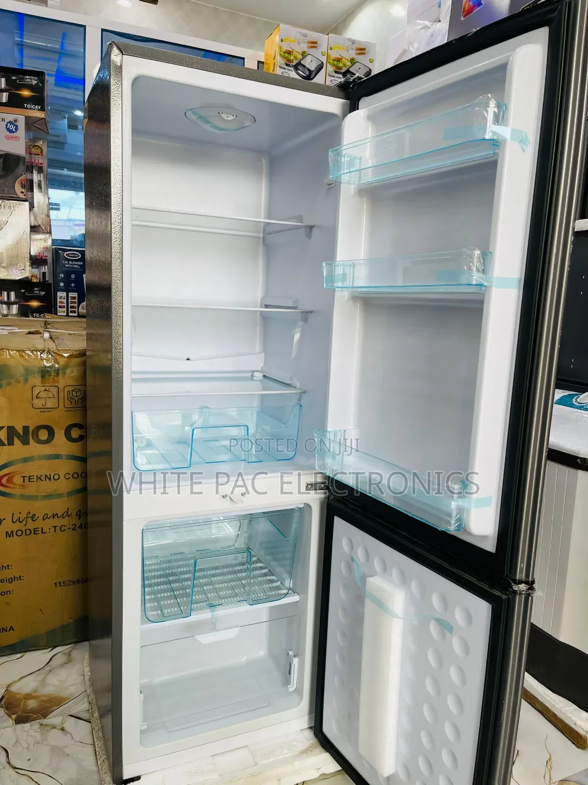 Tekno Cool 200 Litre Double Door Bottom Freezer Fast Freezing > 2 Yrs