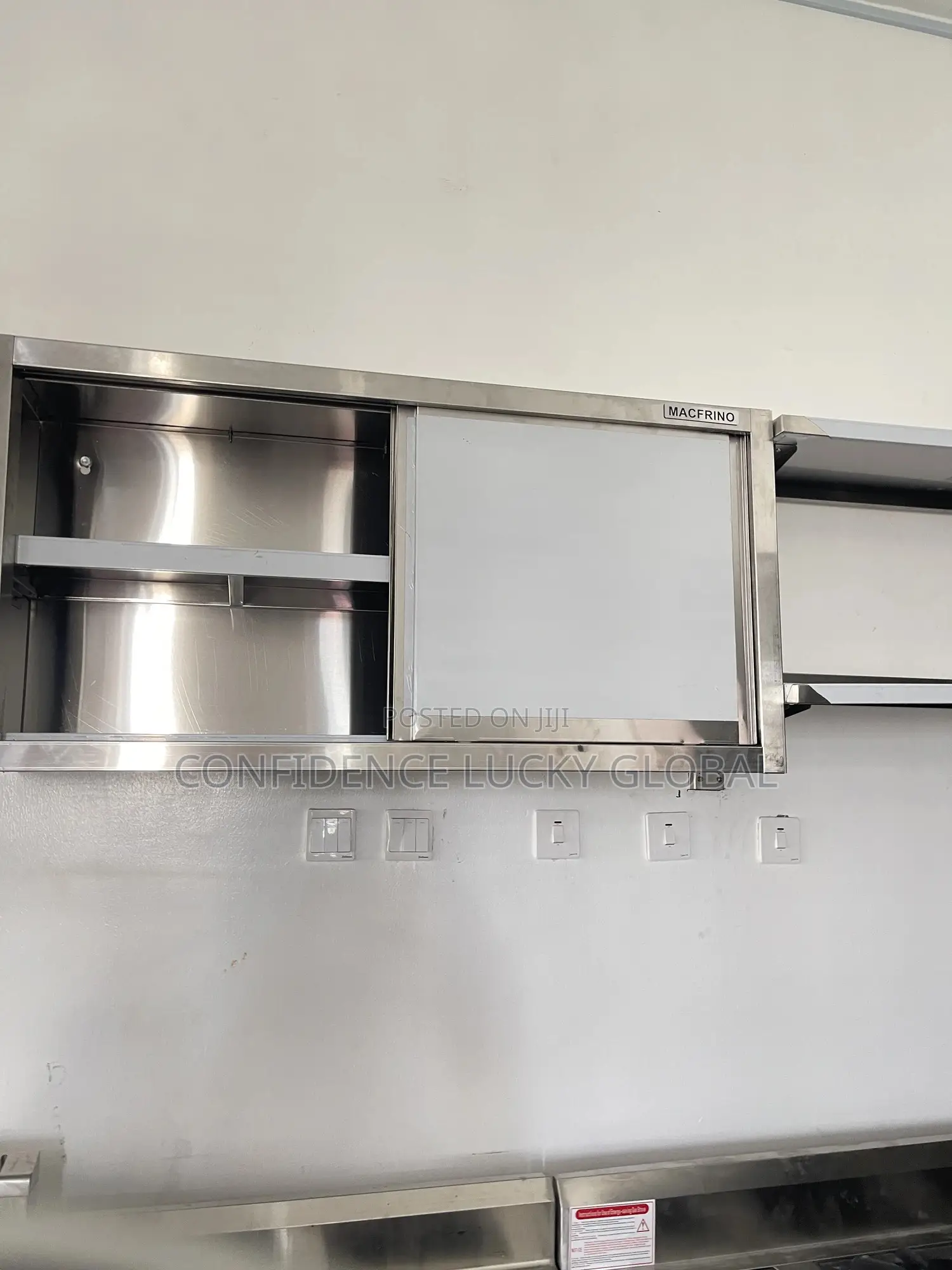 5ft Stainless Steel Wall Cabinet