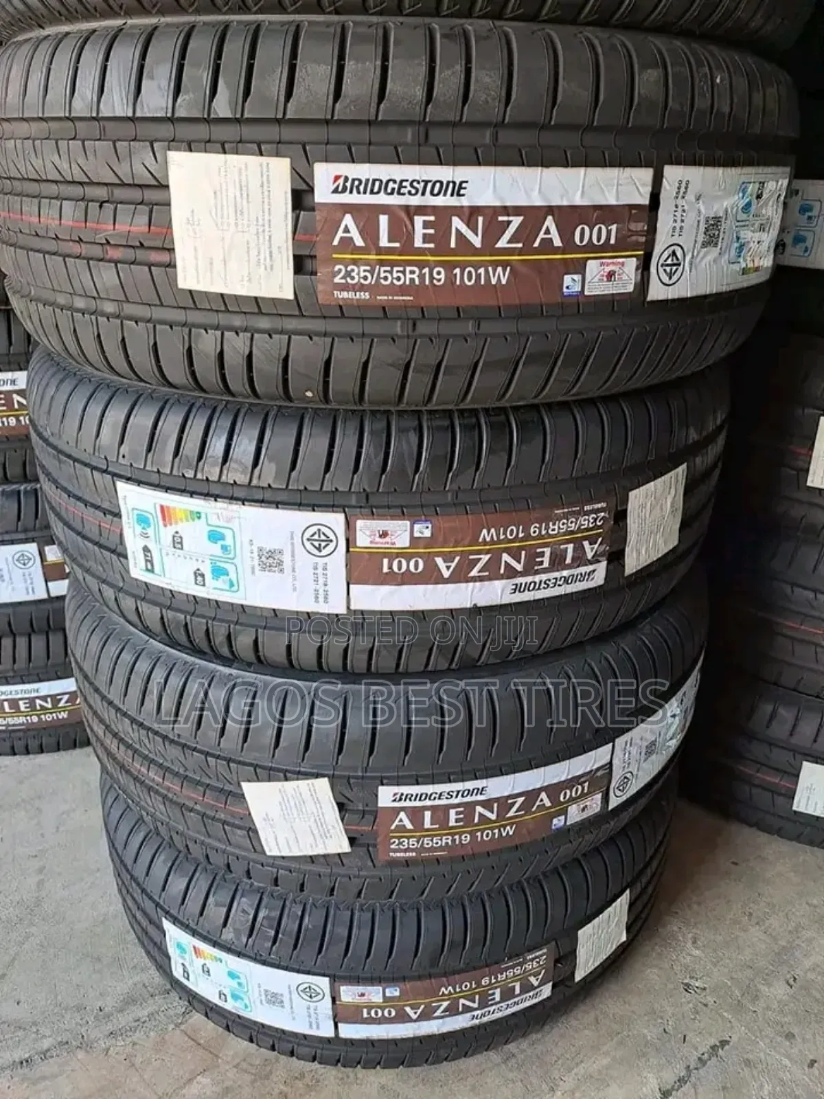 Full Set (4) Brand New Bridgestone Alenza 001 - 235/55 R19