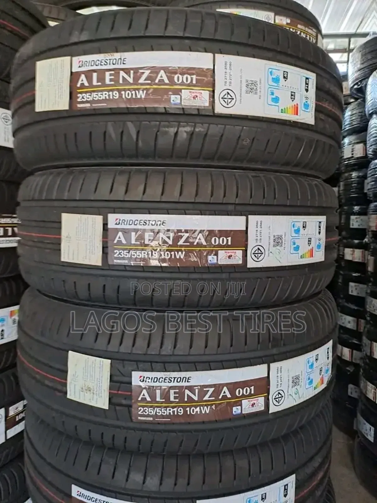 Full Set (4) Brand New Bridgestone Alenza 001 - 235/55 R19