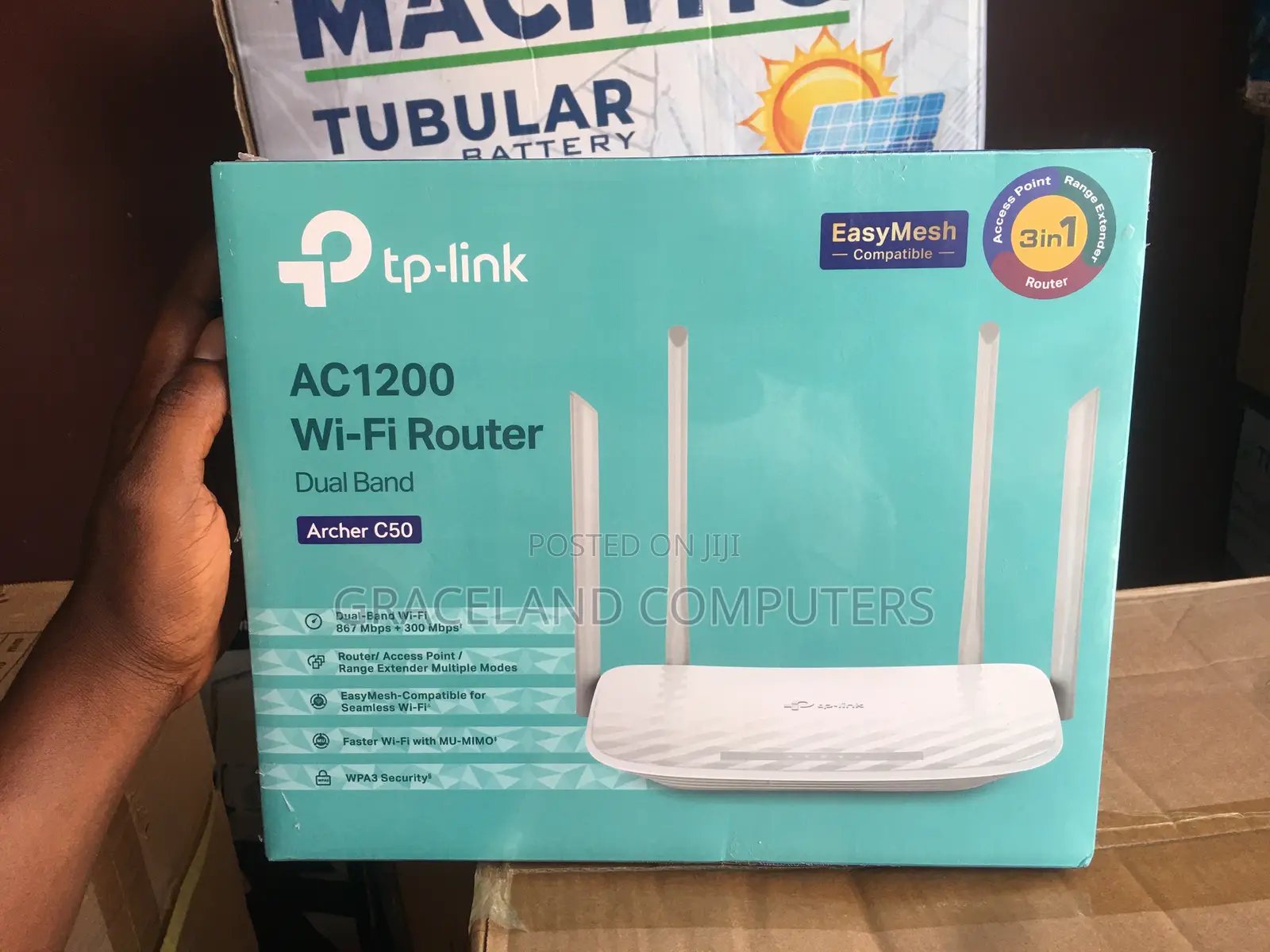 Tp-Link Ac1200 Archer C50 Dual Band Wifi Router
