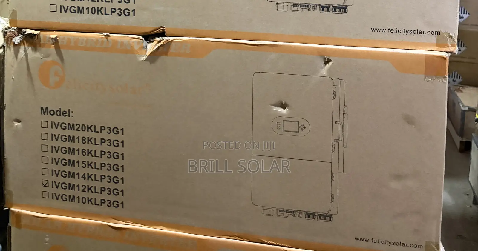 12kva-48v Felicity 3-Phase Hybrid Inverter (Ivgm)
