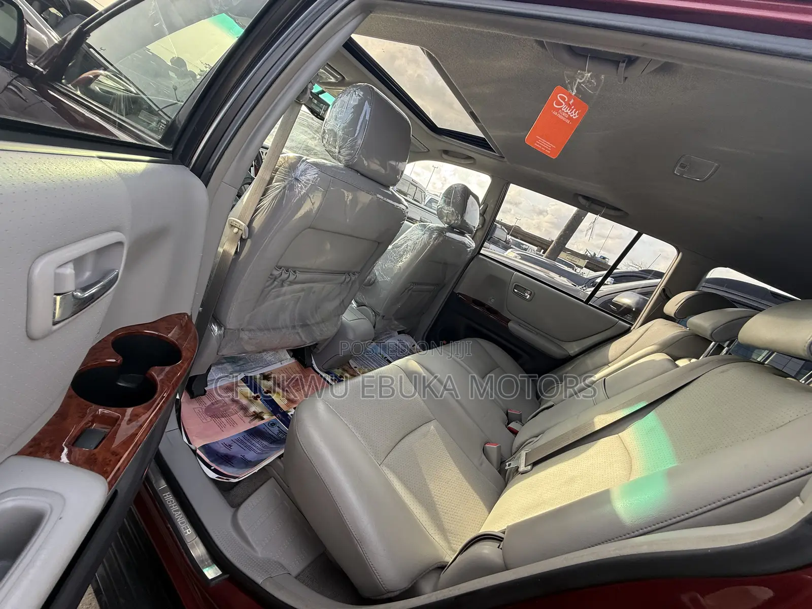 Toyota Highlander Limited V6 2006 Red