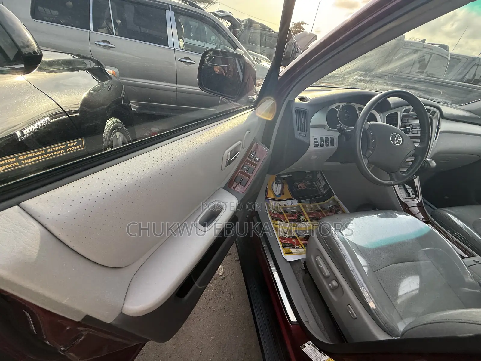 Toyota Highlander Limited V6 2006 Red
