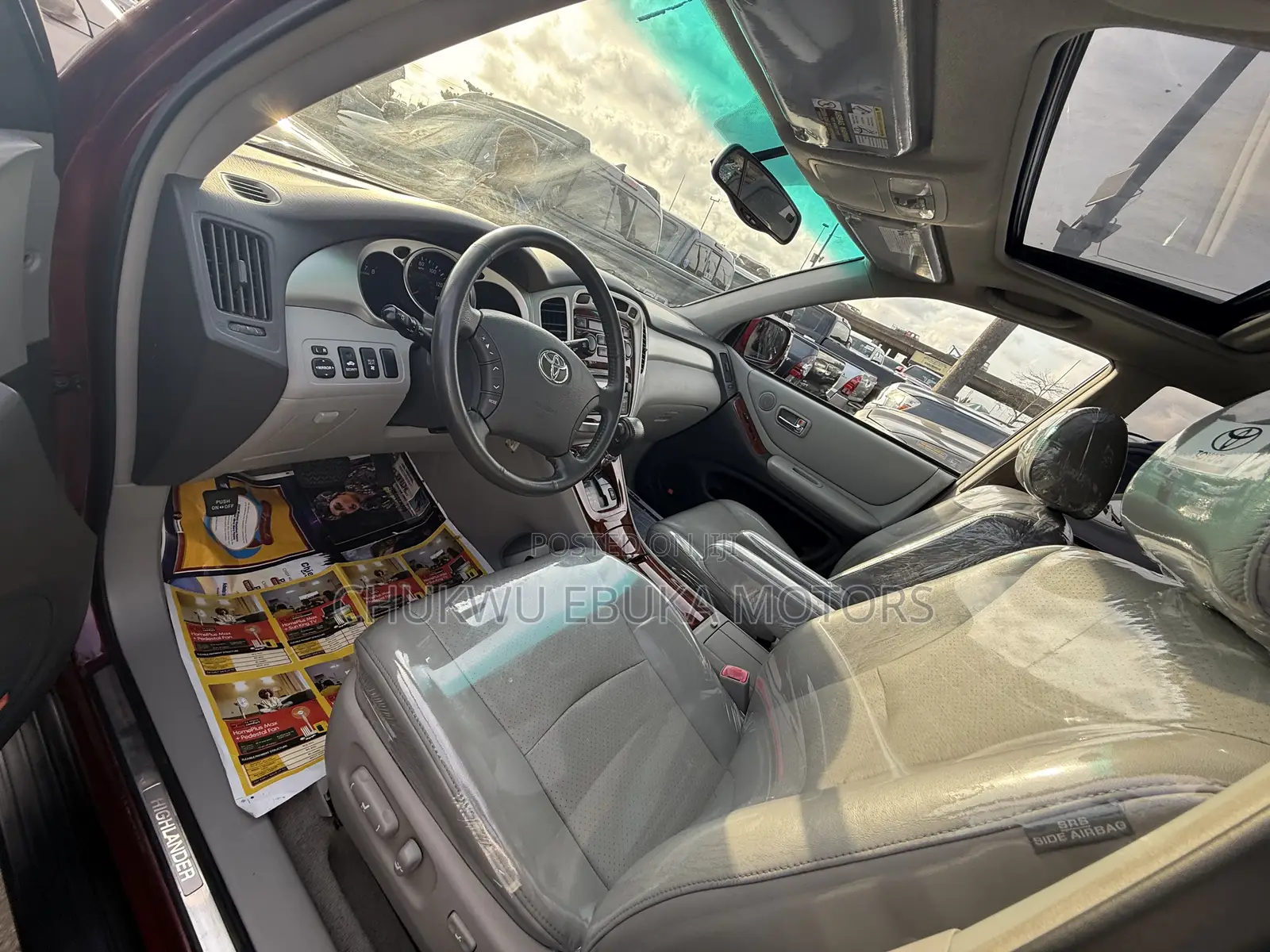 Toyota Highlander Limited V6 2006 Red